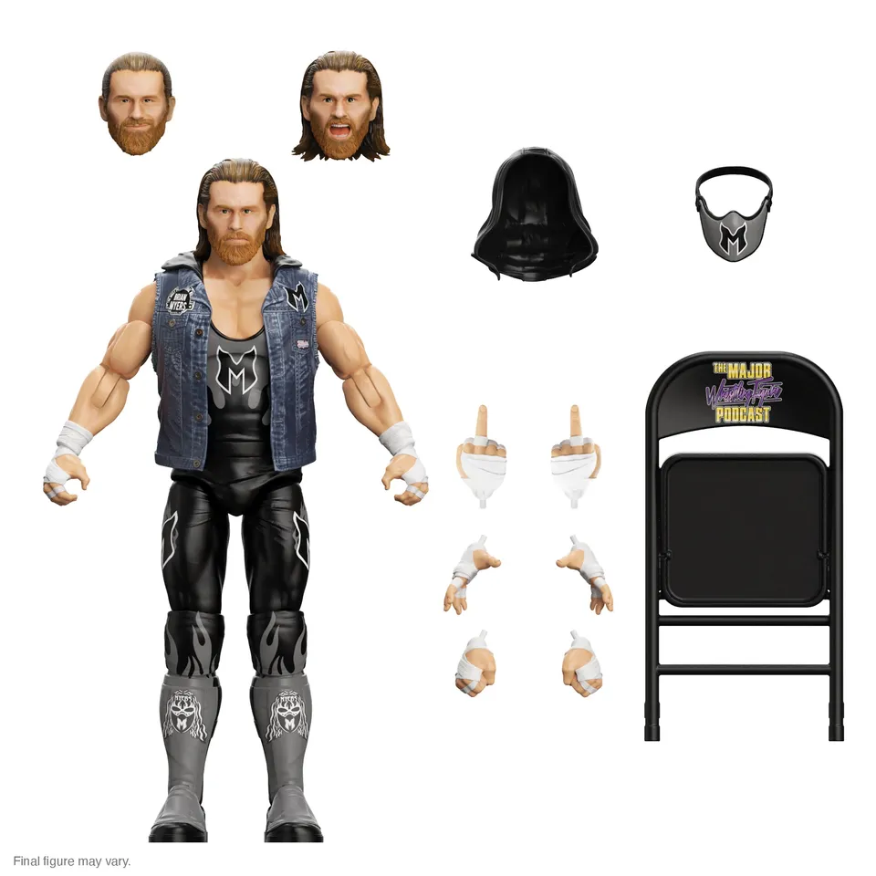 Super7 ULTIMATES Brian Myers figurina wrestling 18 cm