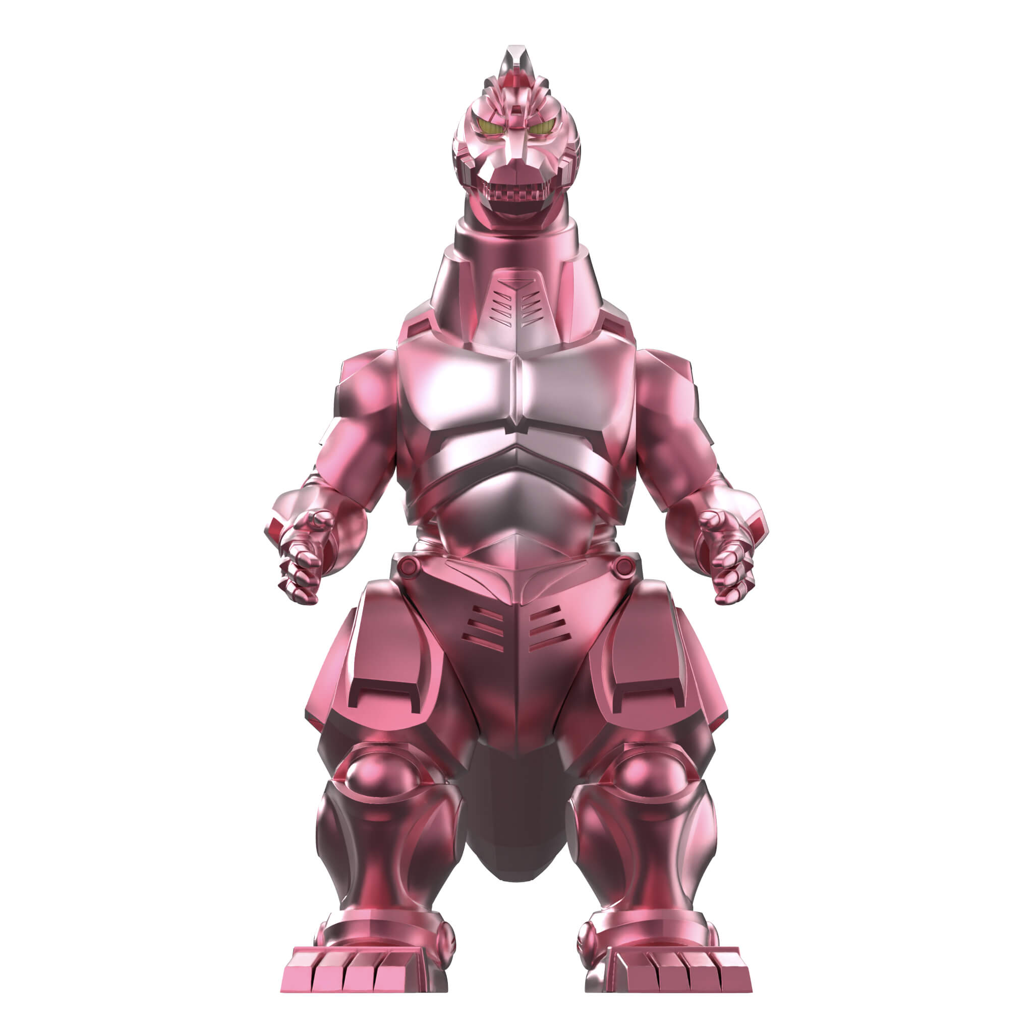 Super7 Toho ReAction Godzilla 89 Mechagodzilla 93 figurine set 2 roz