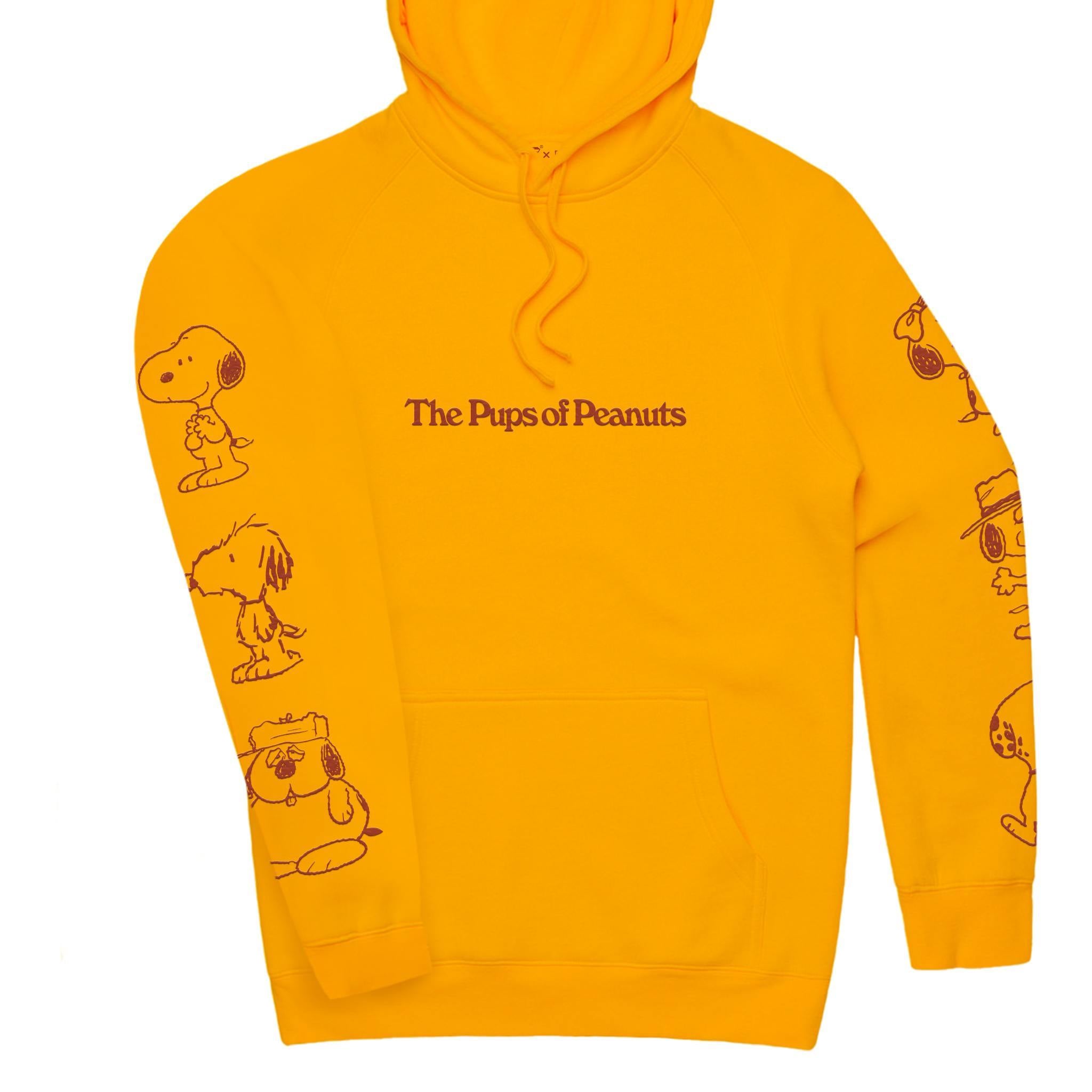 Super7 Peanuts Family hanorac fleece portocaliu