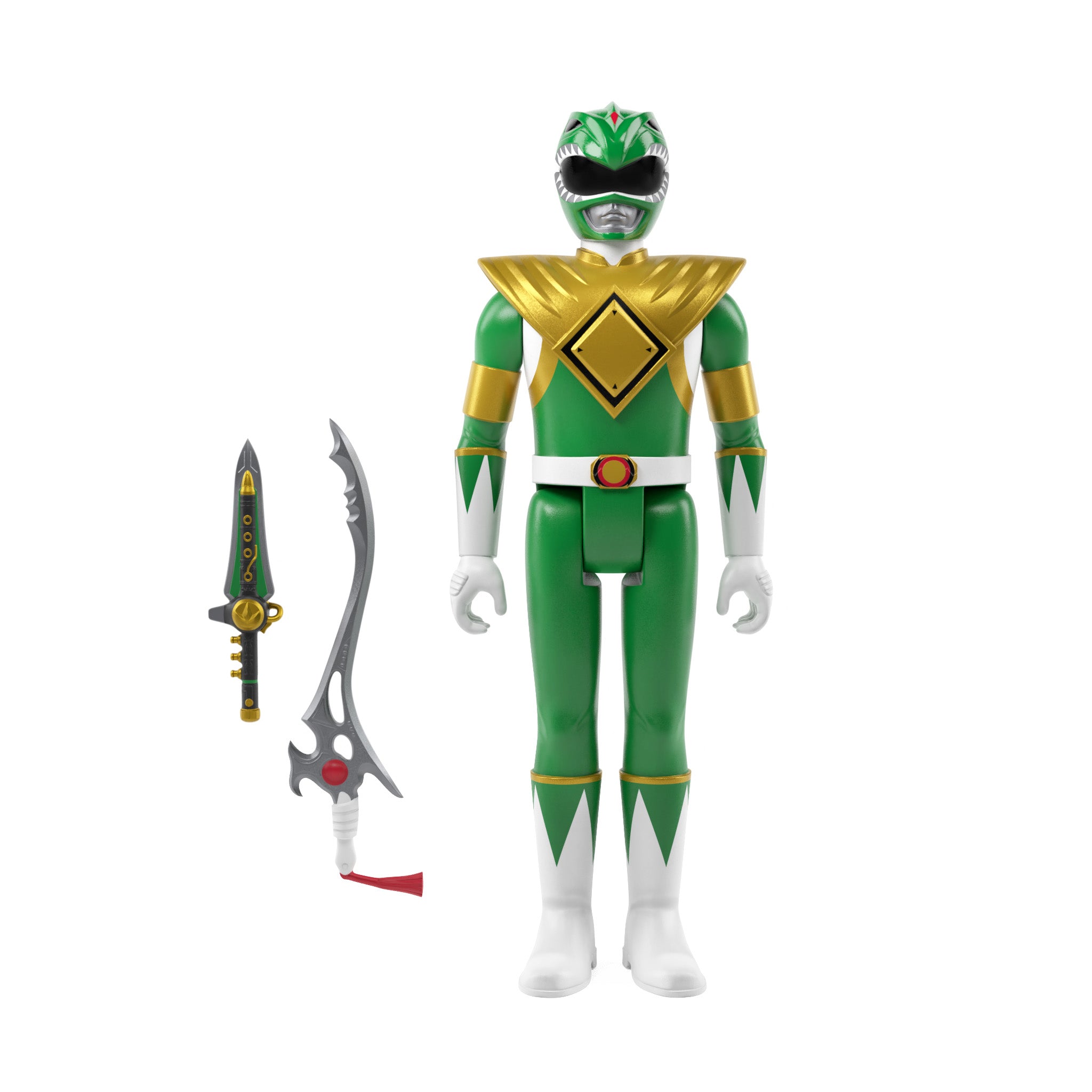 Super7 Power Rangers ReAction figurina Green Ranger 9,5 cm