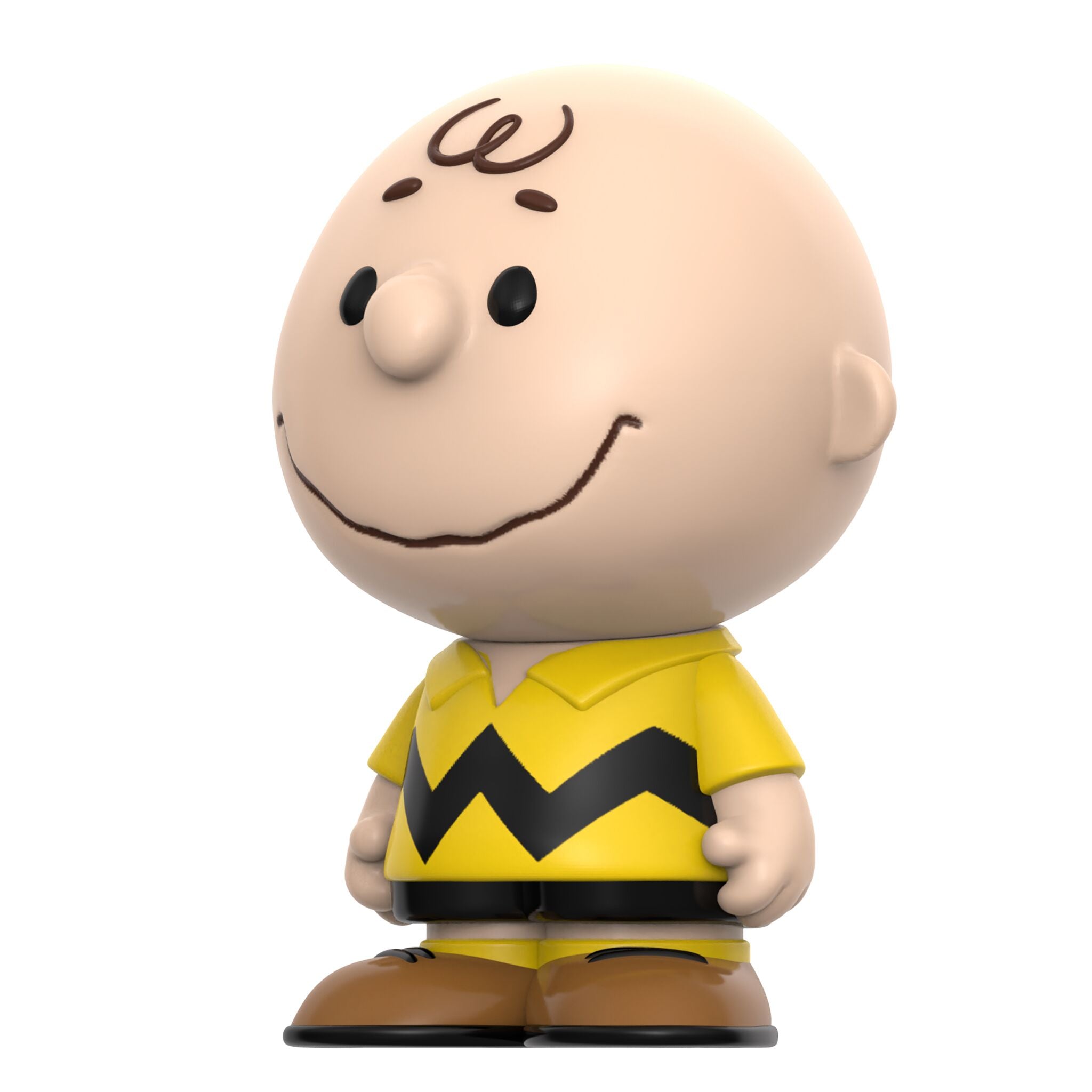 Super7 Peanuts FUN FUN Charlie Brown figurina vinil galben 12cm