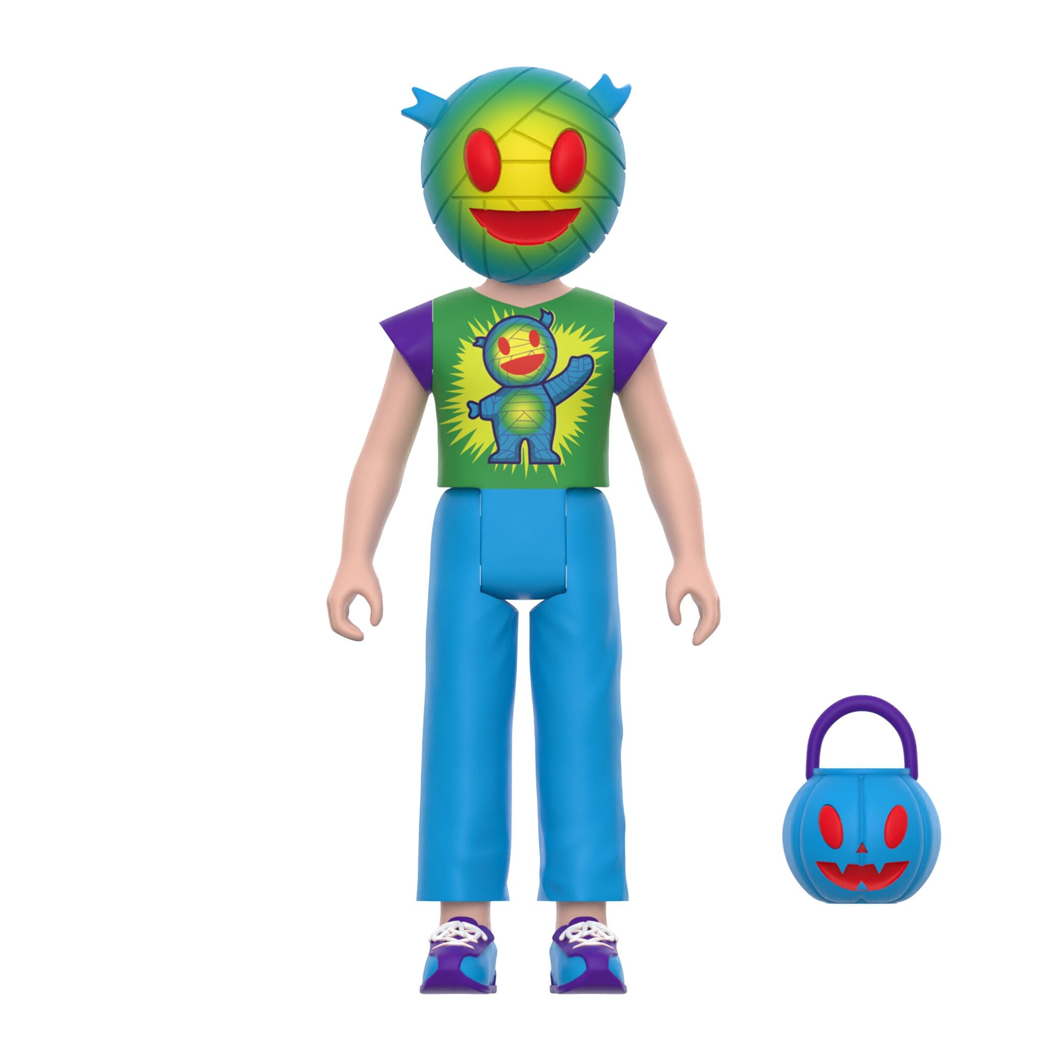 Super7 ReAction Mummy Boy figurina Halloween 9.5 cm