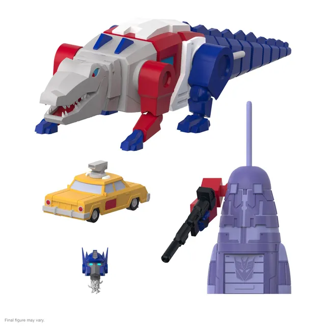 Super7 Ultimates Alligaticon figurina G1 Cartoon