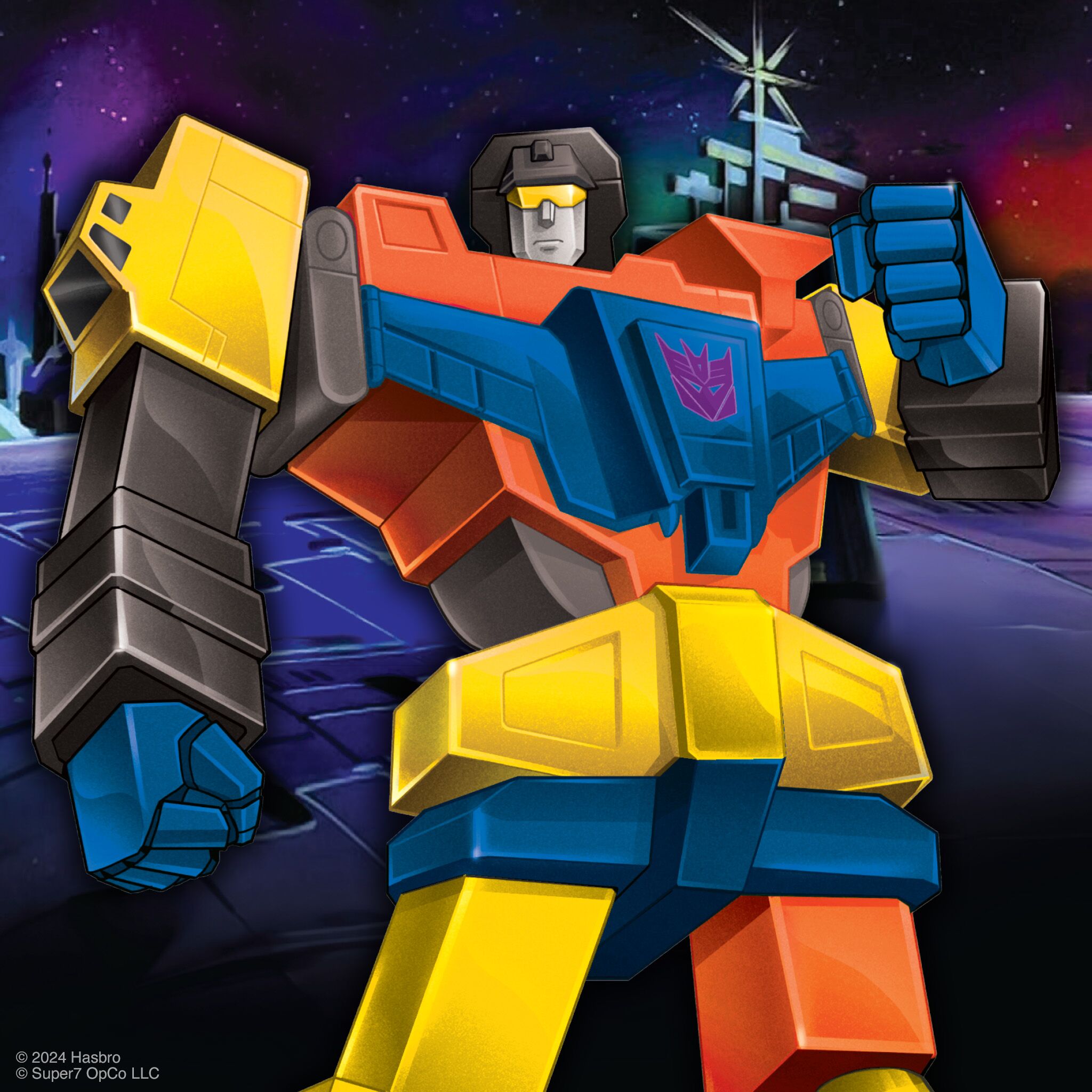 Super7 Transformers ReAction Devastator figurina 15 cm