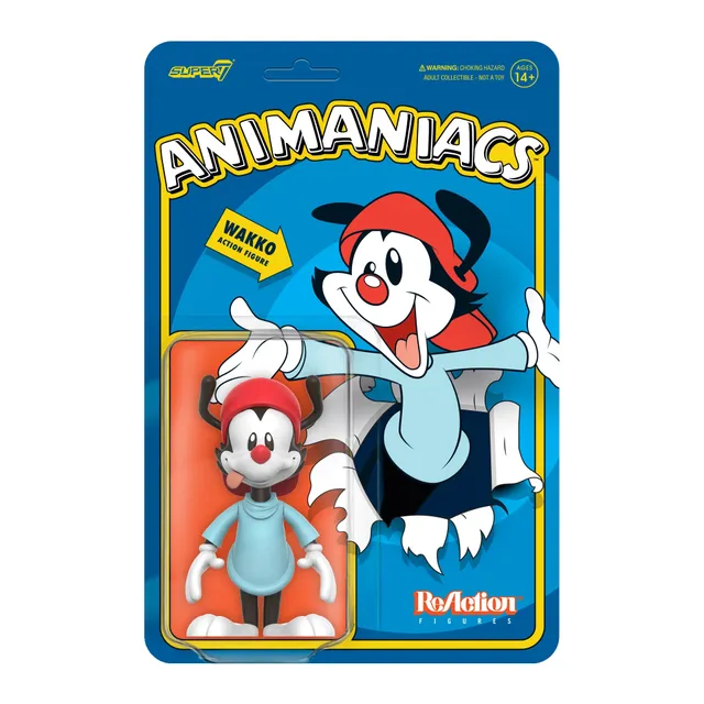 Super7 Animaniacs Wakko figurina articulata 9,5 cm