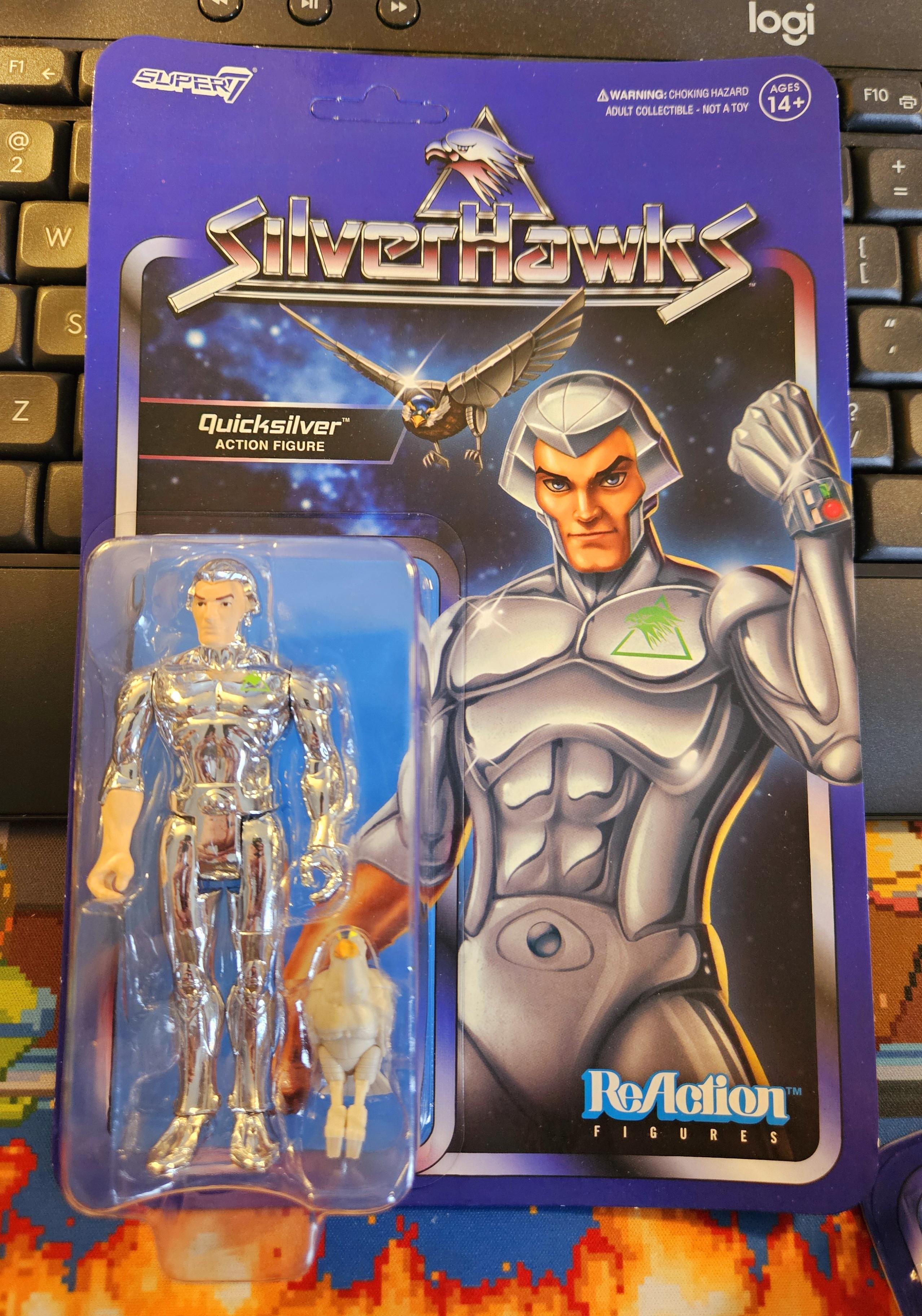 Super7 SilverHawks Mon*Star figurină 9,5 cm pre-transformare