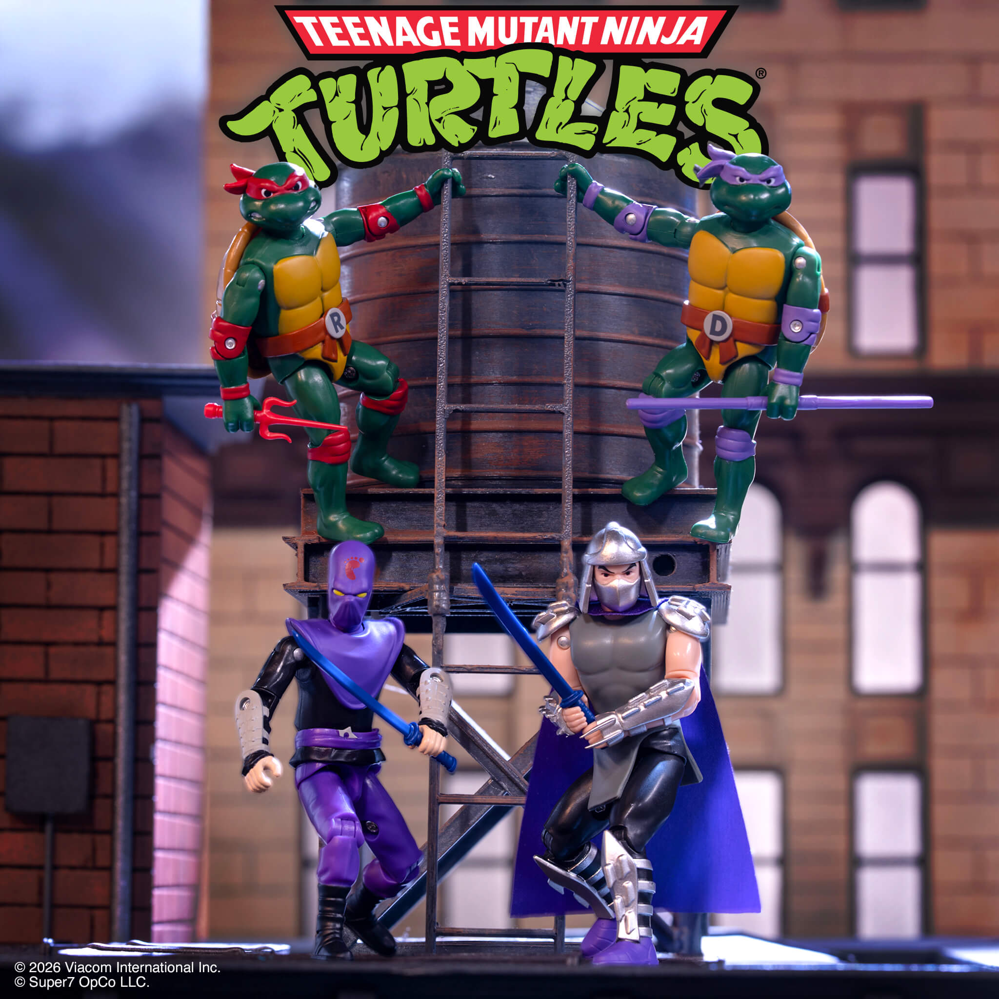 Super7 ReAction+ Shredder figurina 1987 10 cm