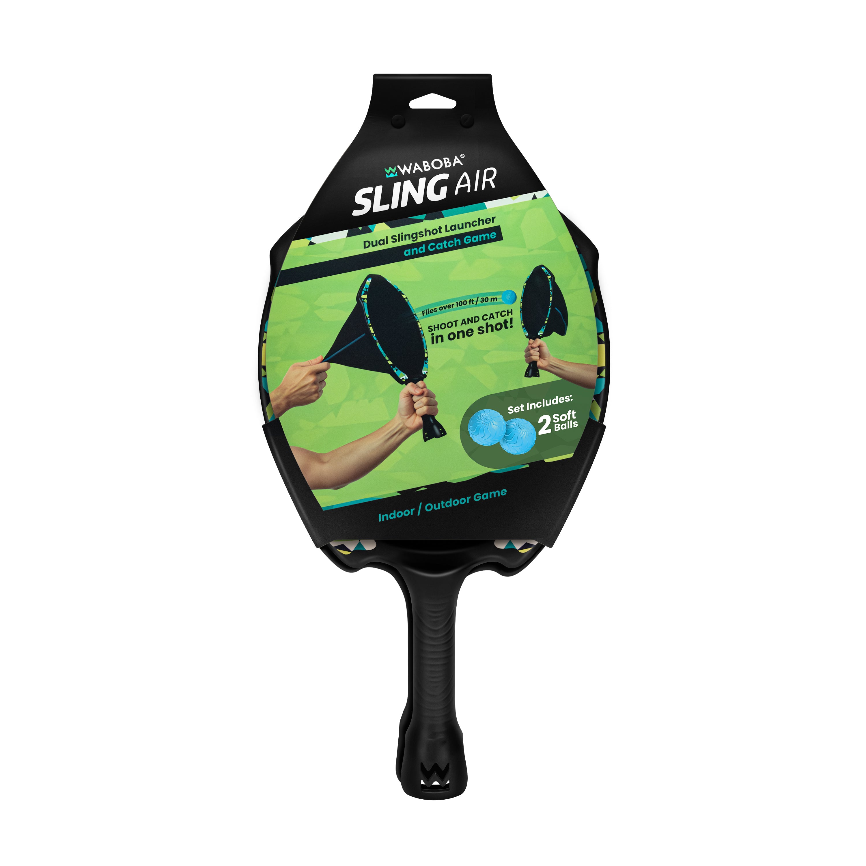 Waboba Slingair joc praștie set 2 palete + 2 mingi