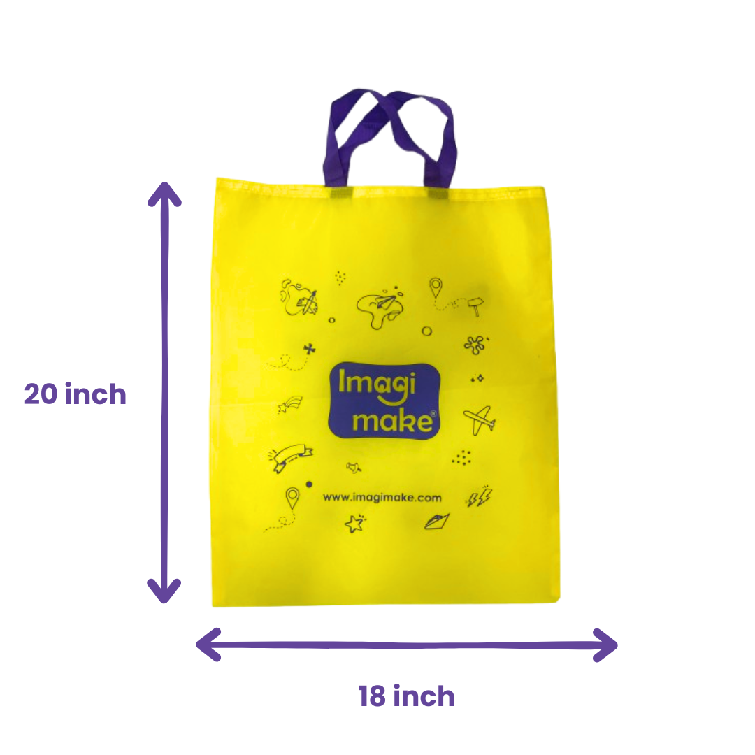 Imagimake Bag sac cadou poliester 20x18 inch reutilizabil