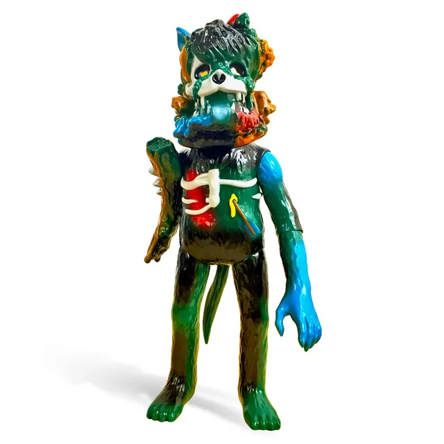 Super7 Japanese Vinyl Crusty Fungus Wolf figurina 9 inch
