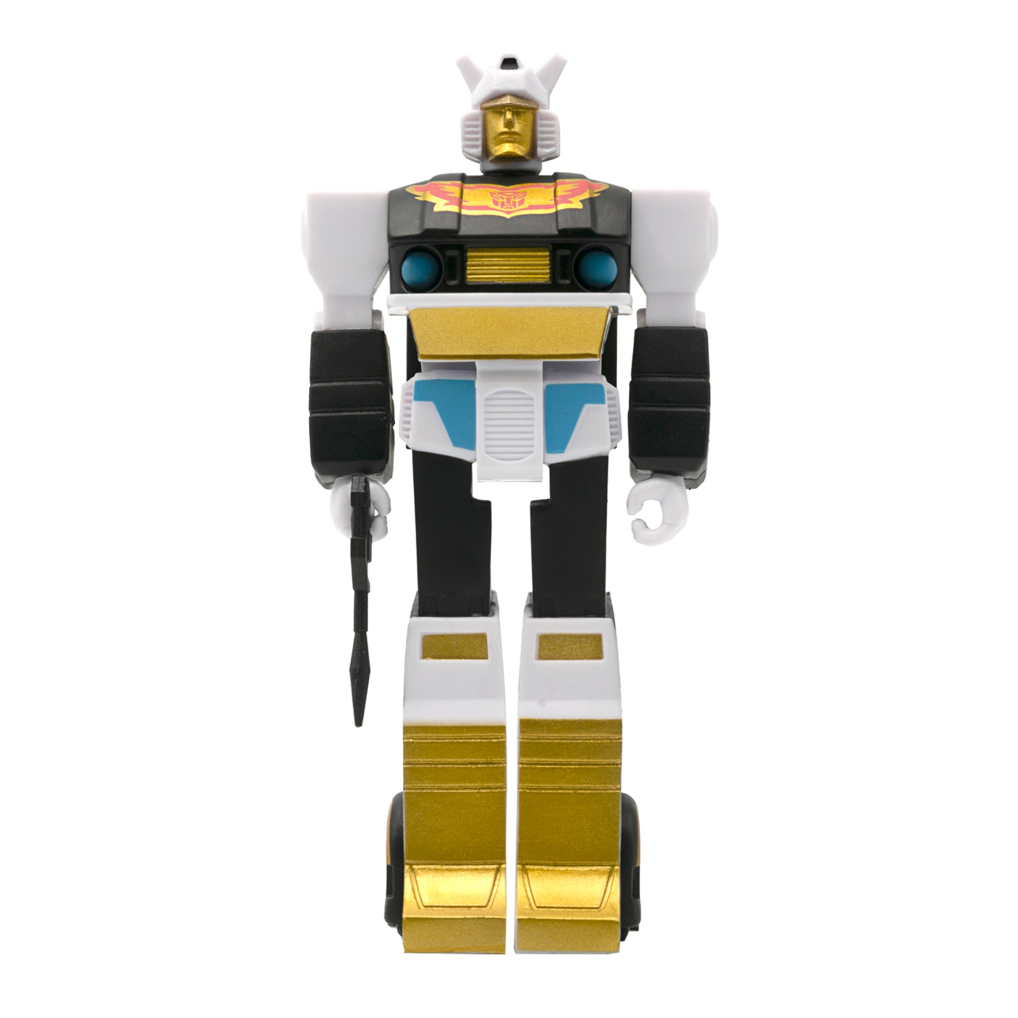 Super7 Transformers Stepper figurina 9,5 cm negru auriu pusca