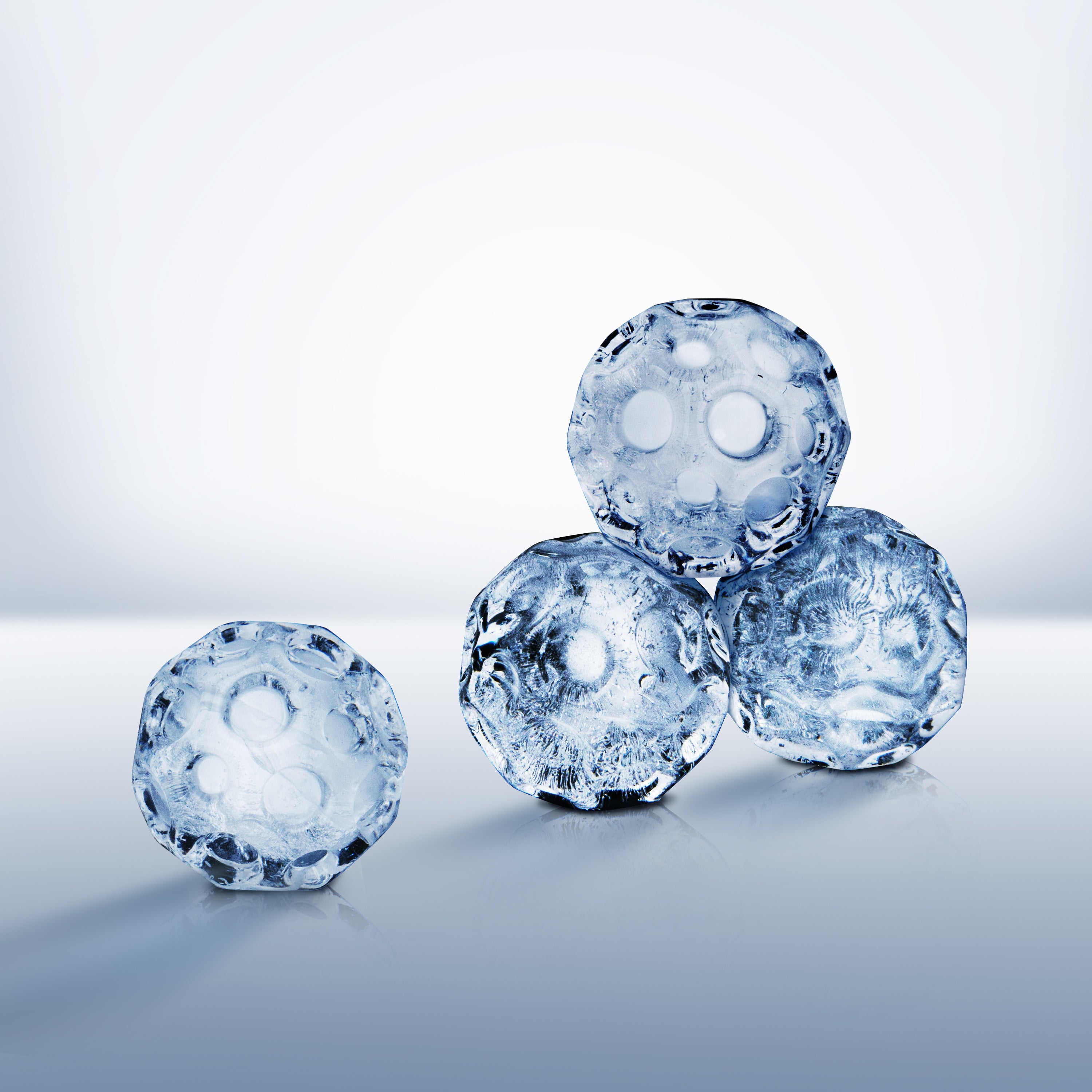 Waboba Moon Ball forma cuburi gheata silicon 2 cuiburi