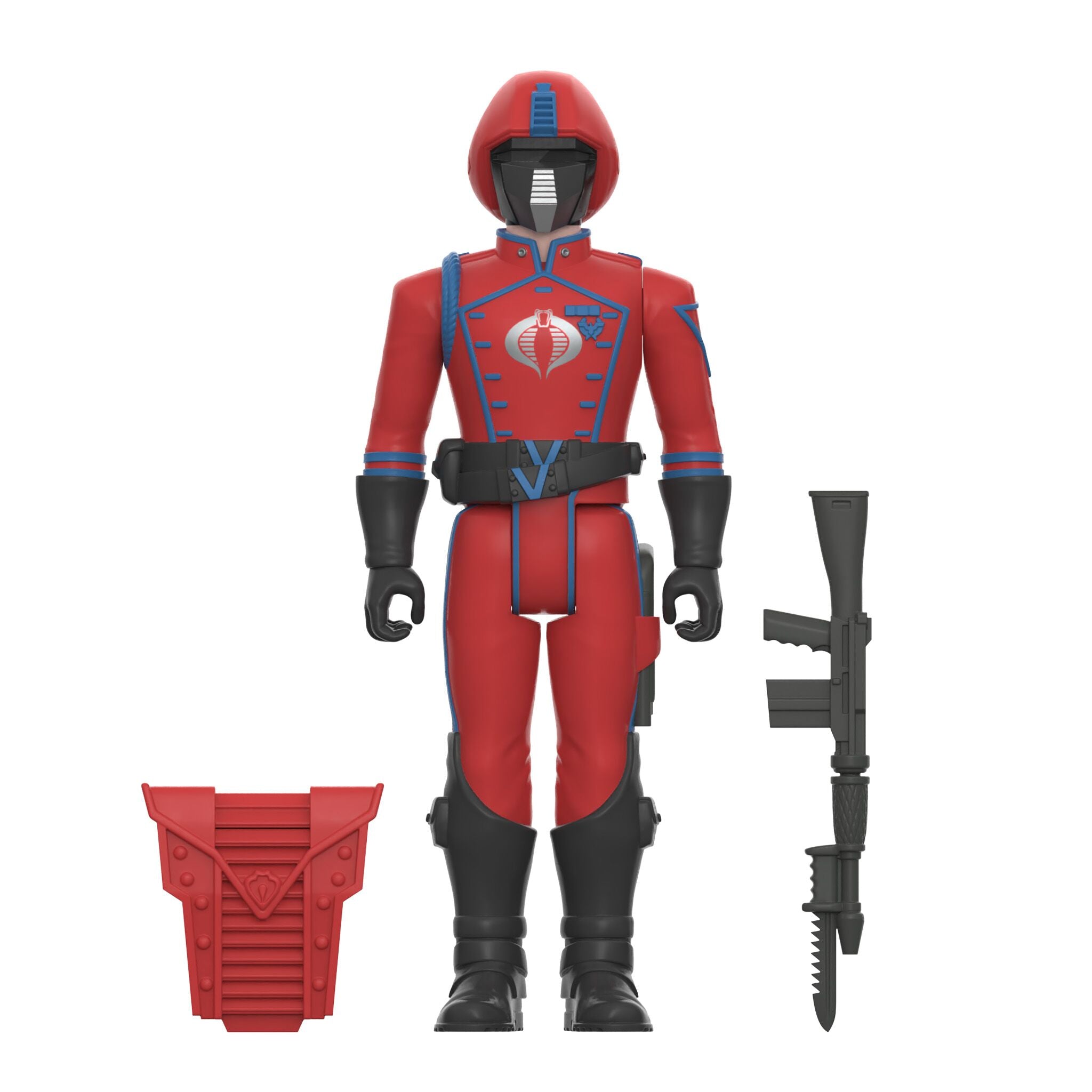 Super7 ReAction G.I. Joe Crimson Guard figurină 9,5 cm