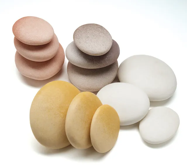 Yellow Door Natural Sorting Stones pietre sortare 12 buc