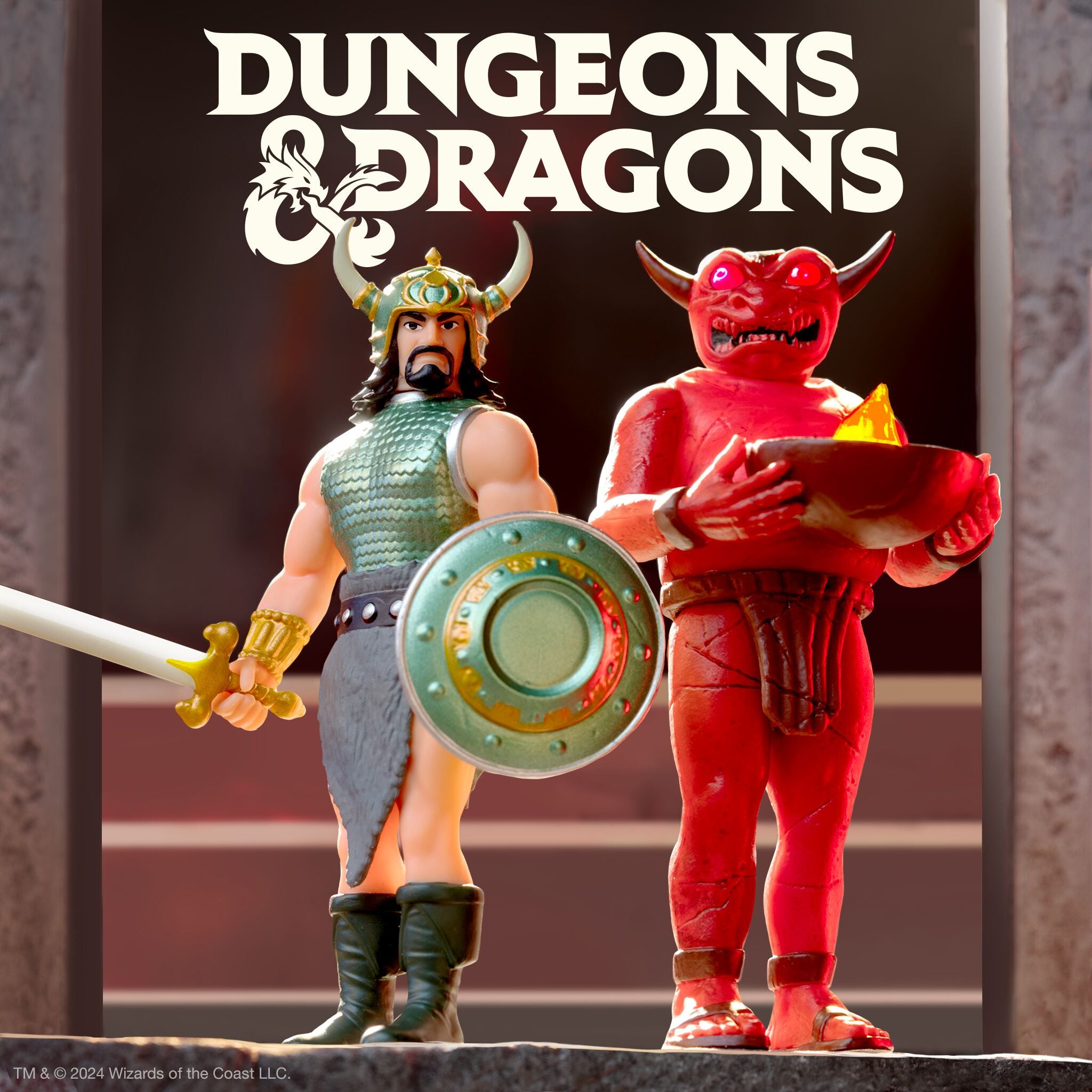 Super7 Dungeons Dragons ReAction Sacred Statue figurina 9,5 cm