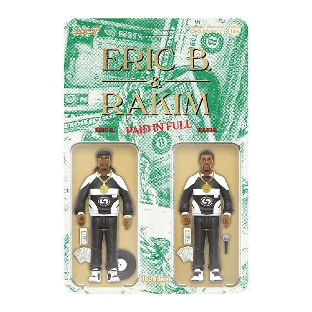 Super7 ReAction Eric B. Rakim set 2 figurine hip-hop