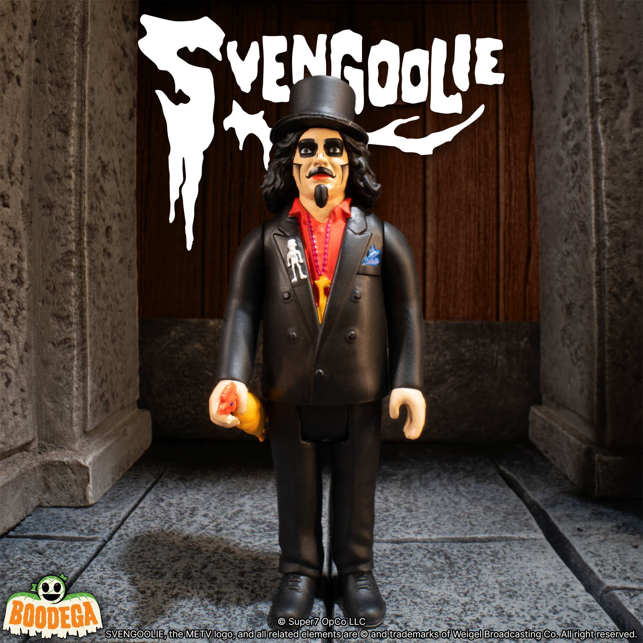 Super7 Svengoolie ReAction Coffin figurina 9,5 cm