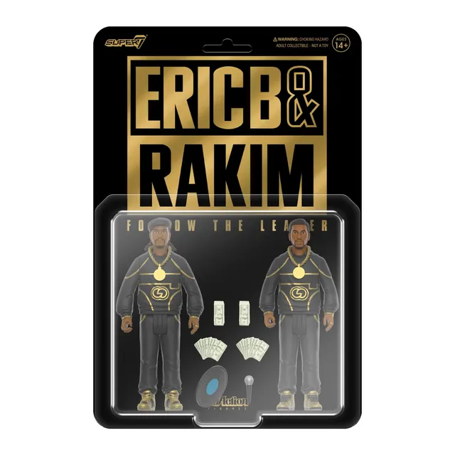 Super7 ReAction Eric B. Rakim Follow Leader 2-pack figurine