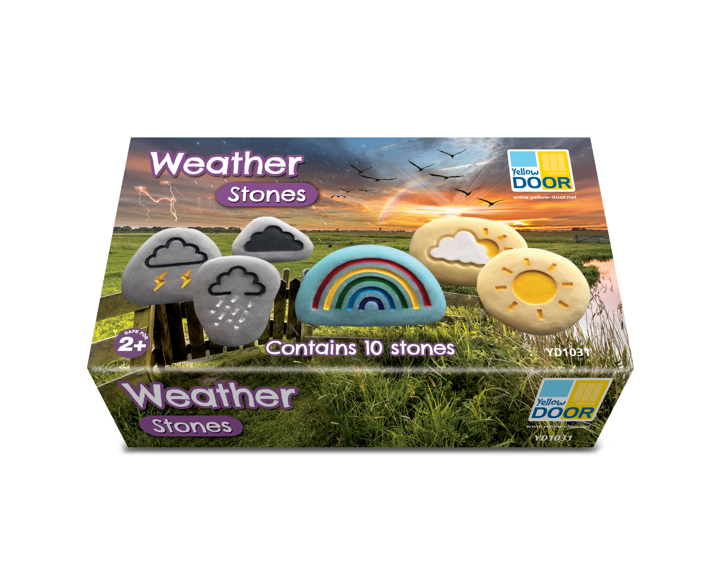 Yellow Door Weather Stones pietre vreme 10 buc