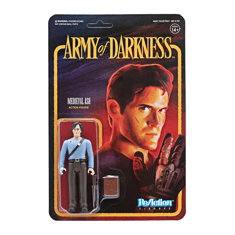 Super7 ReAction Medieval Ash figurina 10 cm horror