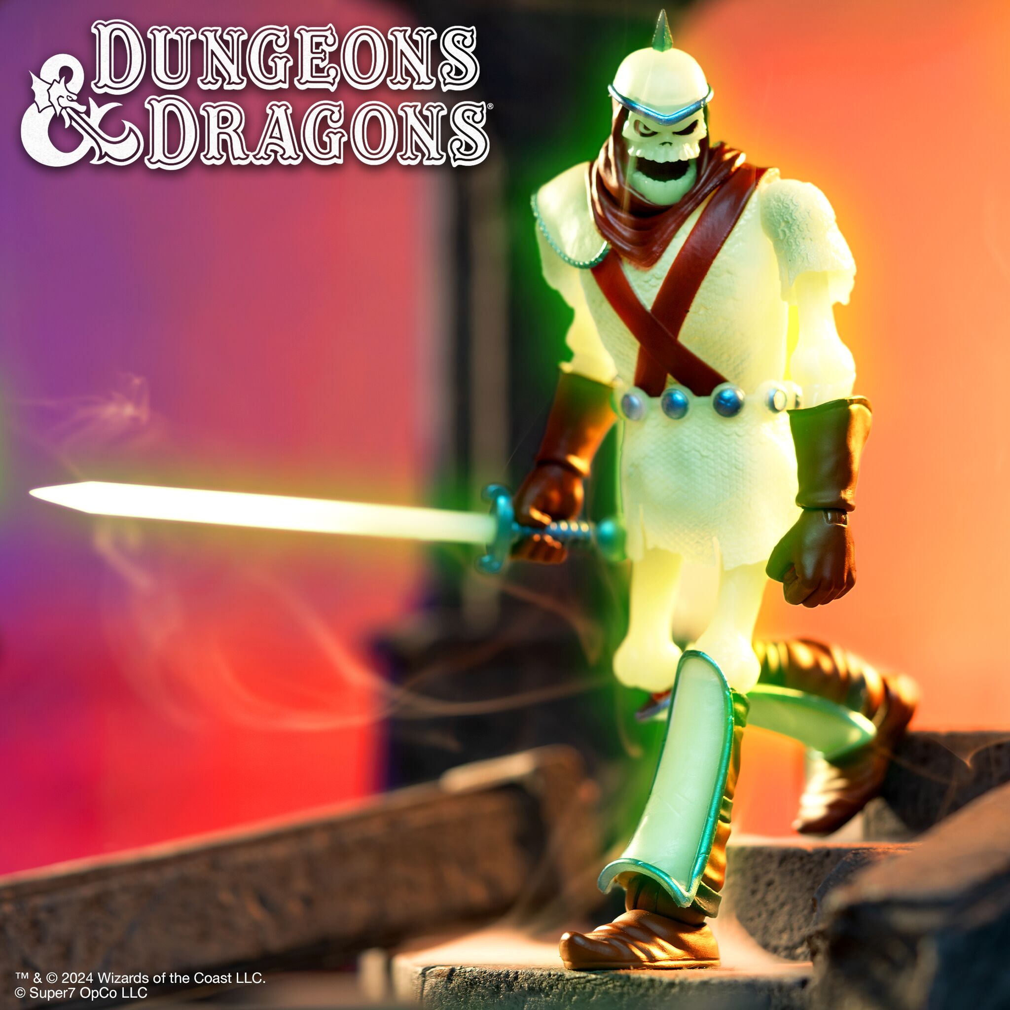 Super7 Ultimates Dungeons Dragons Dekkion Glow figurină 18 cm
