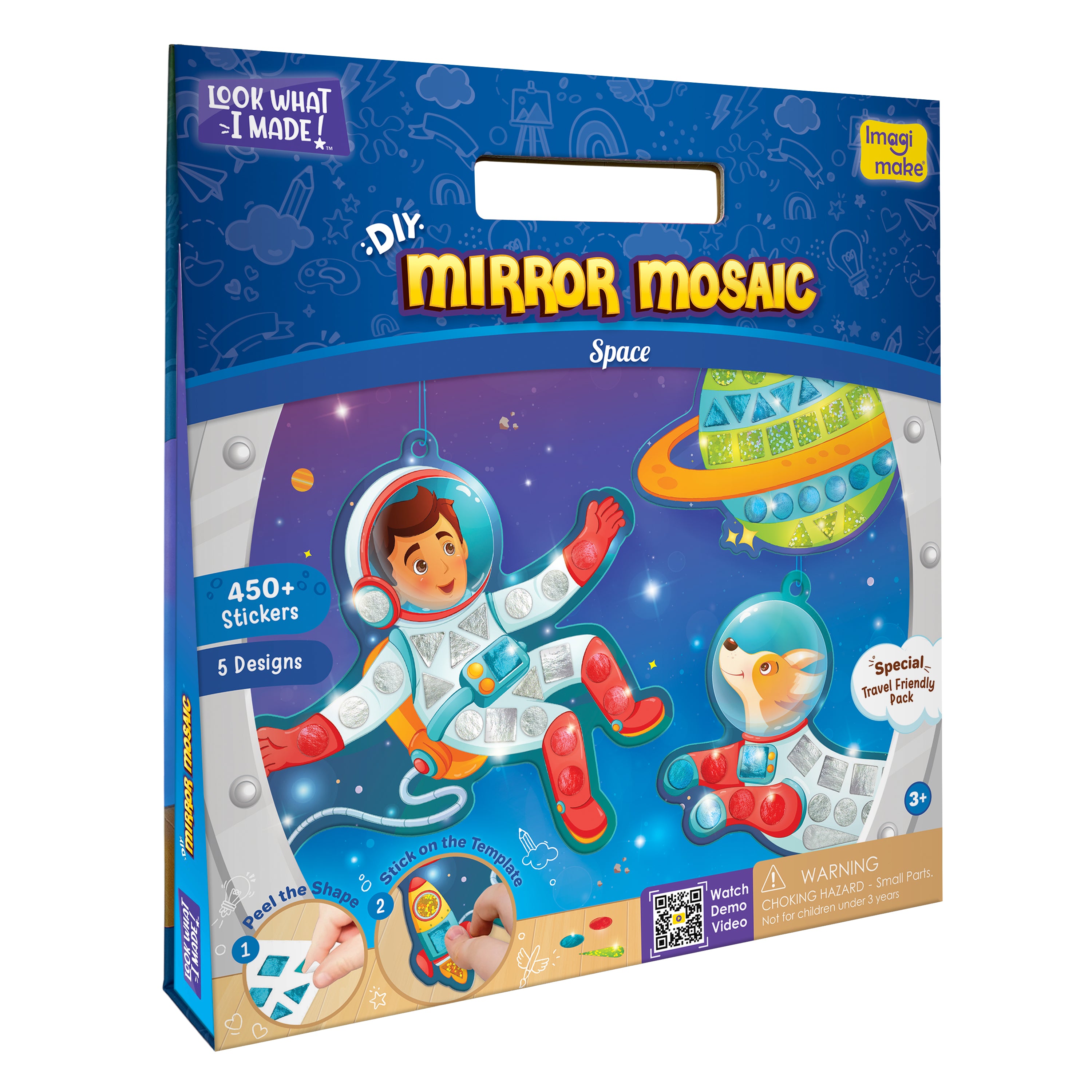 Imagimake Mirror Mosaic Space set mozaic 6 pachete