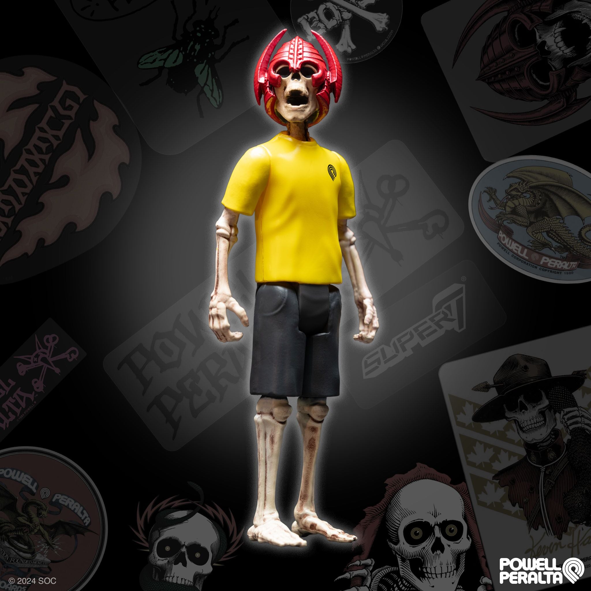 Super7 Powell-Peralta ReAction Per Welinder figurina skate