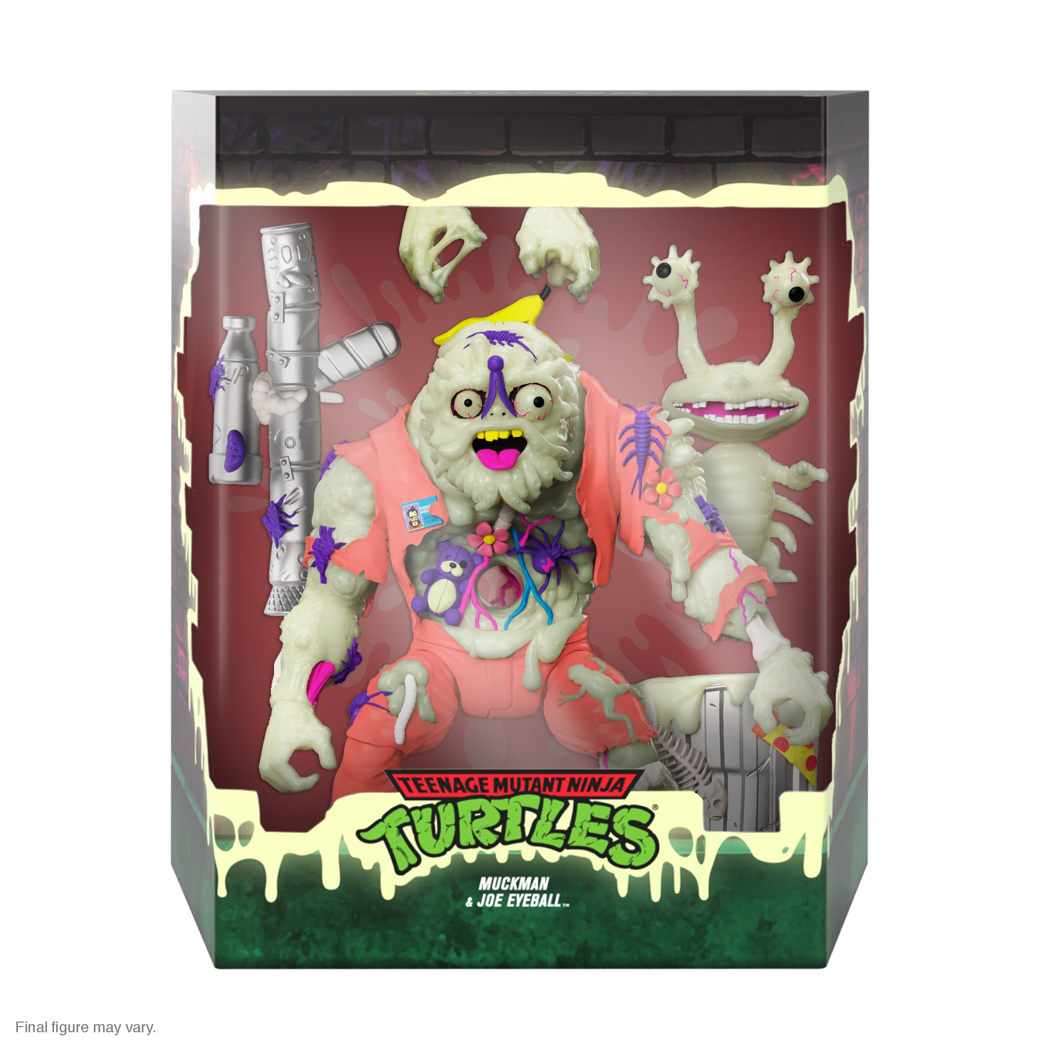 Super7 TMNT Ultimates Muckman figurina glow 18 cm