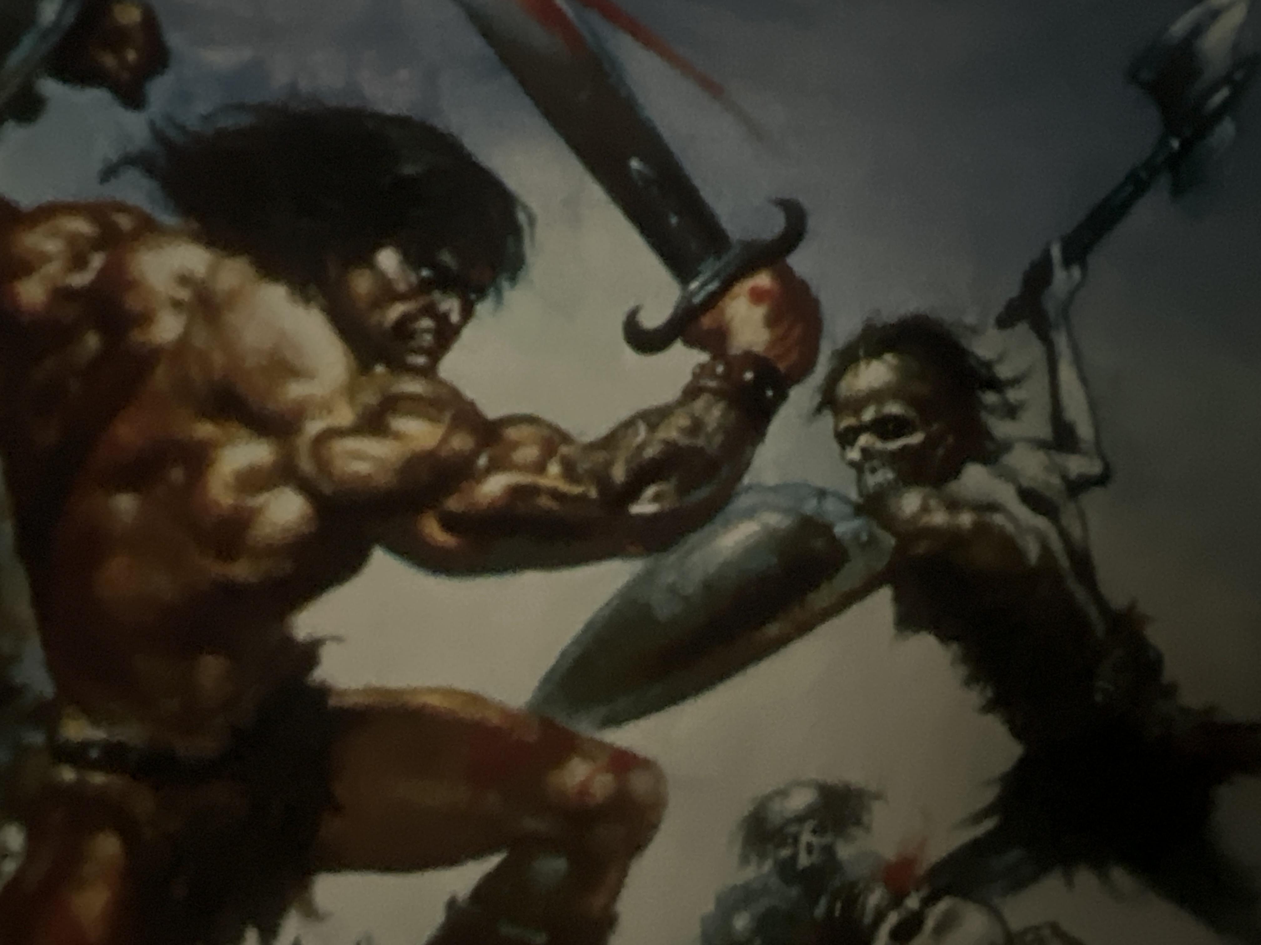 Super7 Ultimates Blood-Soaked Pit Fighter Conan figurina 18cm