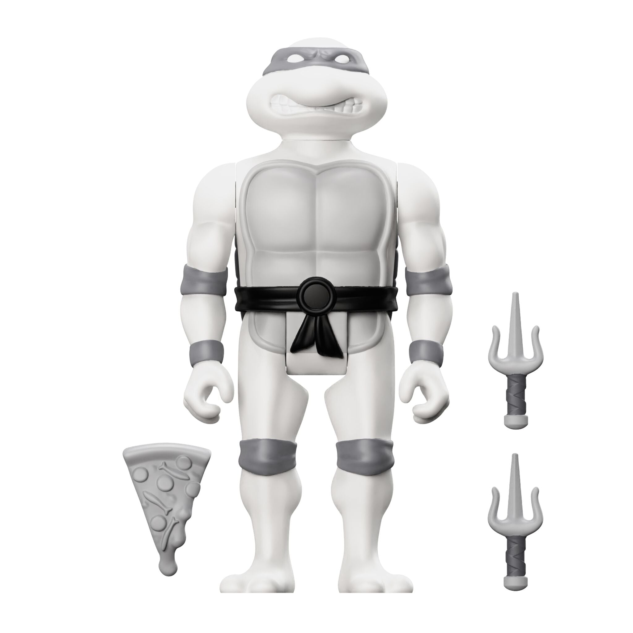 Super7 ReAction Wave 9 figurine Testoase Ninja set 4 gri