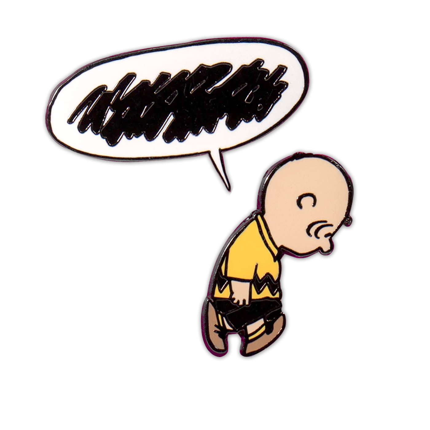 Super7 Peanuts Charlie Brown pin emailat set 2buc