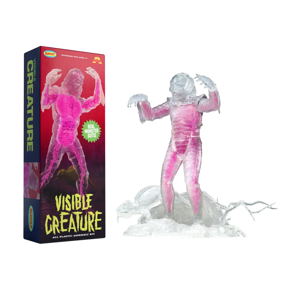 Super7 Universal Monsters Creature macheta transparenta 1:8