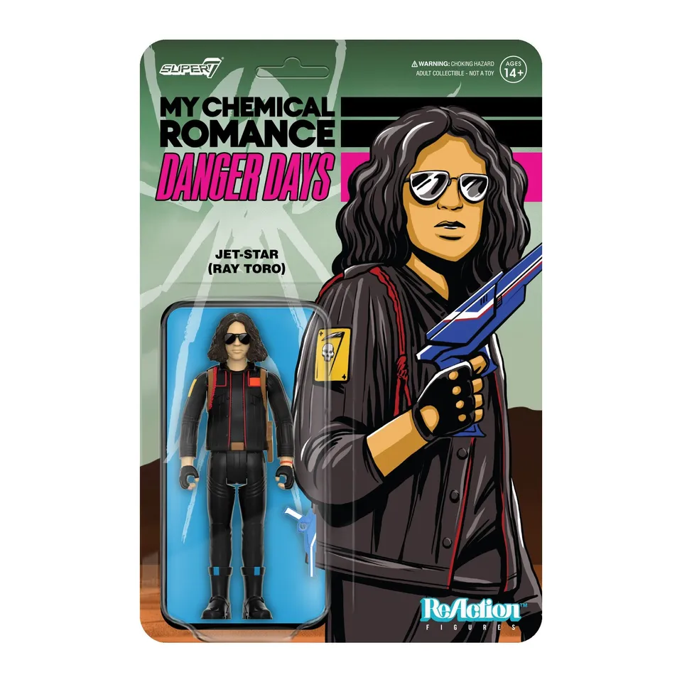 Super7 My Chemical Romance ReAction figurina Jet Star