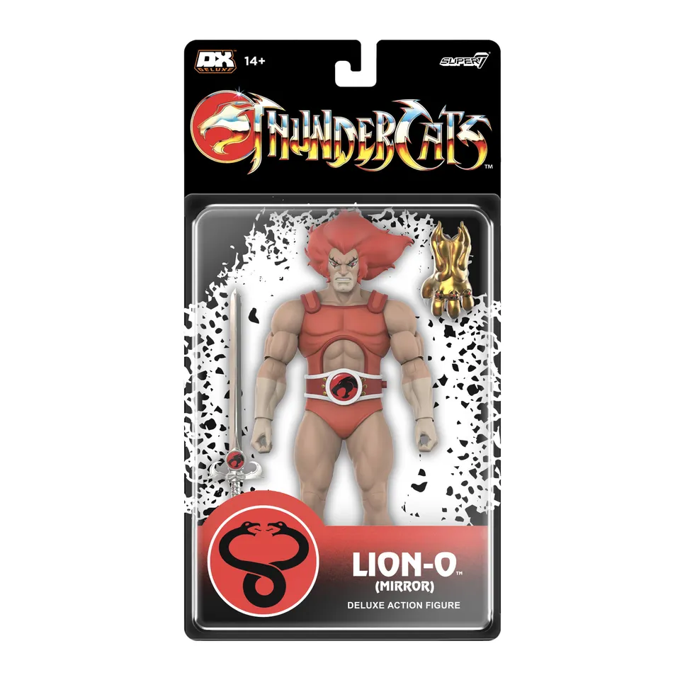 Super7 ThunderCats Deluxe Lion-O Mirror figurină 18 cm
