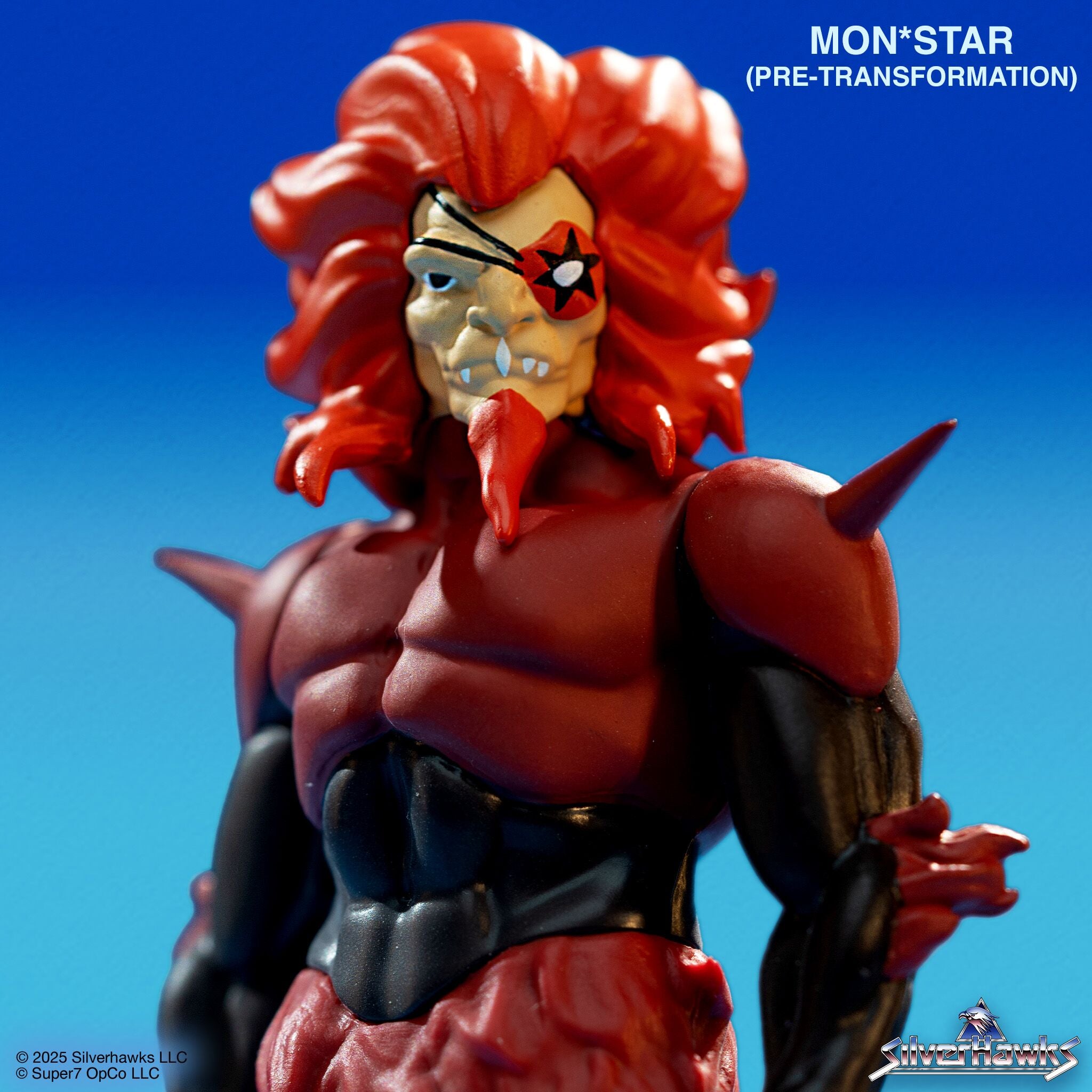 Super7 SilverHawks ReAction Wave 1 set 4 figurine 9,5 cm