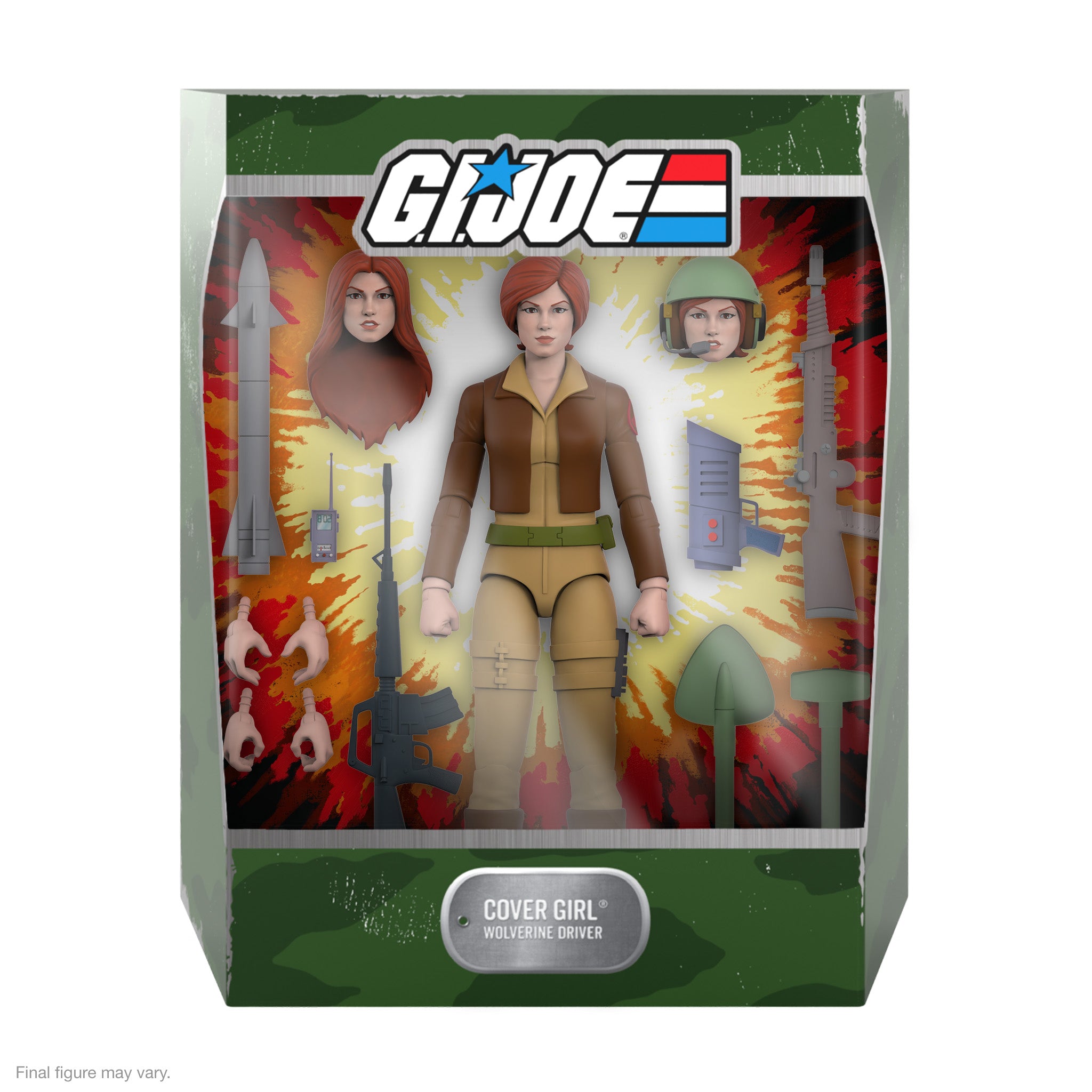 Super7 ULTIMATES G.I. Joe Cover Girl figurina 7 inch desen