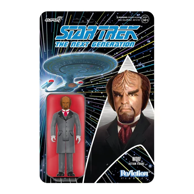 ReAction Star Trek Victorian Worf figurina 9,5 cm