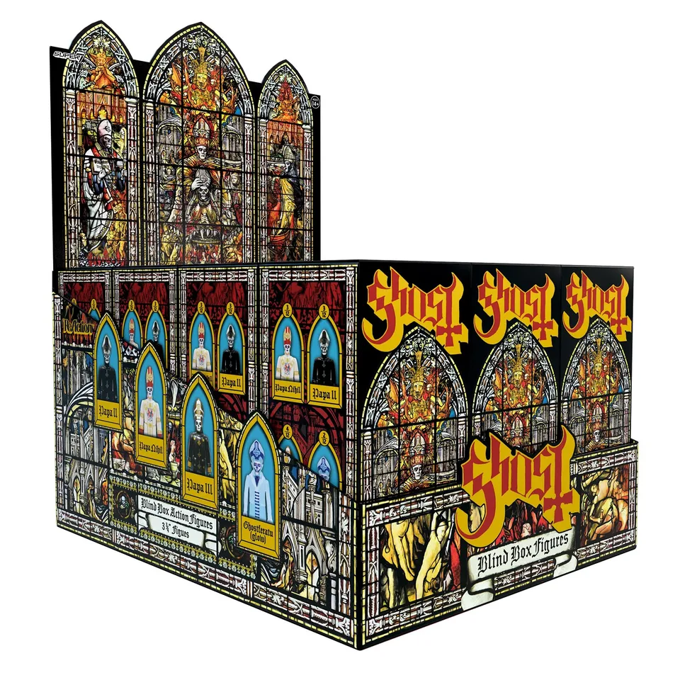 Super7 Ghost Wave 01 figurina blind box set 10 fosforescent