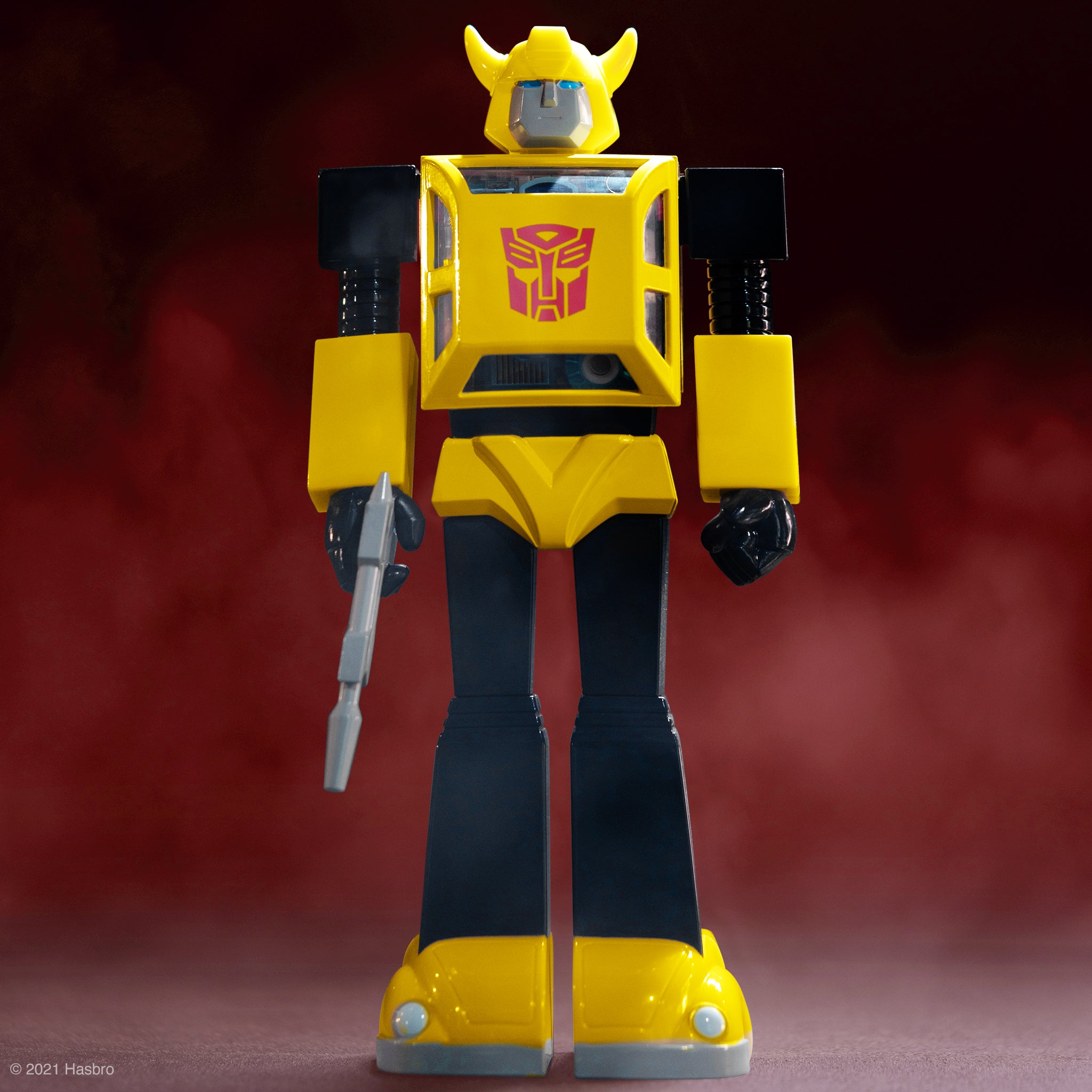 Super7 Cyborg Bumblebee G1 figurina 25 cm galbena
