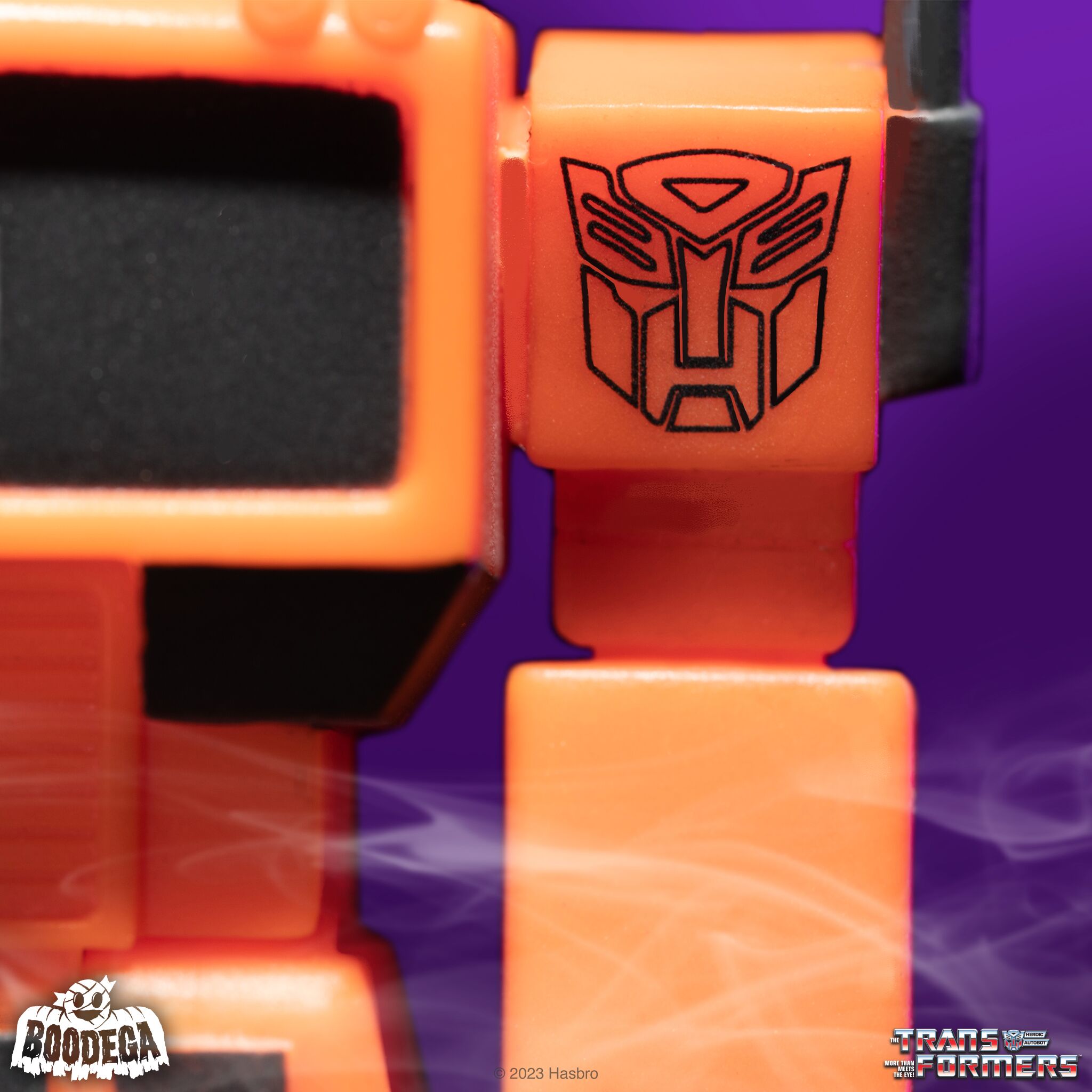 Super7 ReAction Optimus Prime figurina portocaliu-negru Halloween