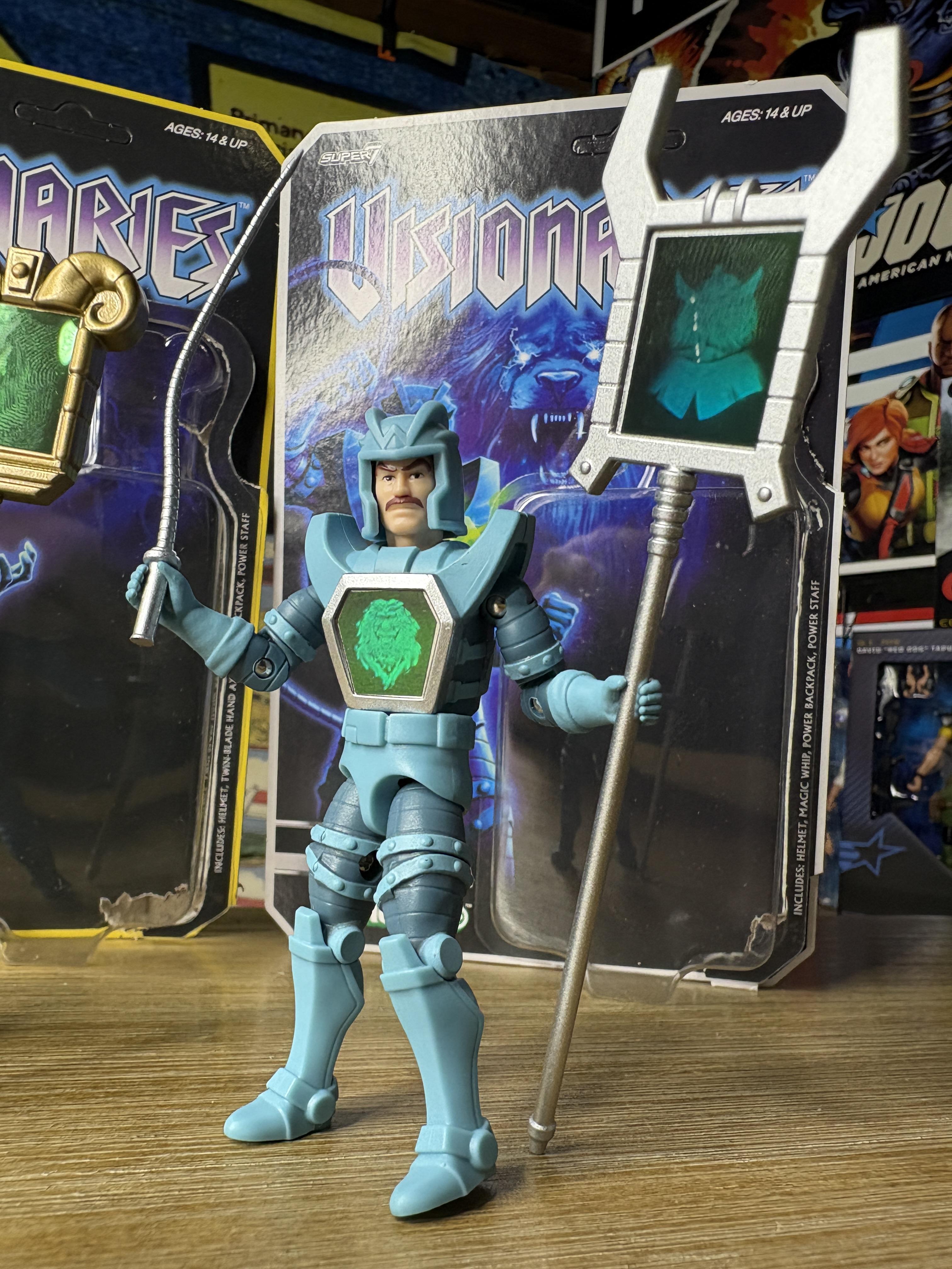 Super7 ReAction+ Visionaries Darkstorm figurina 4 inch