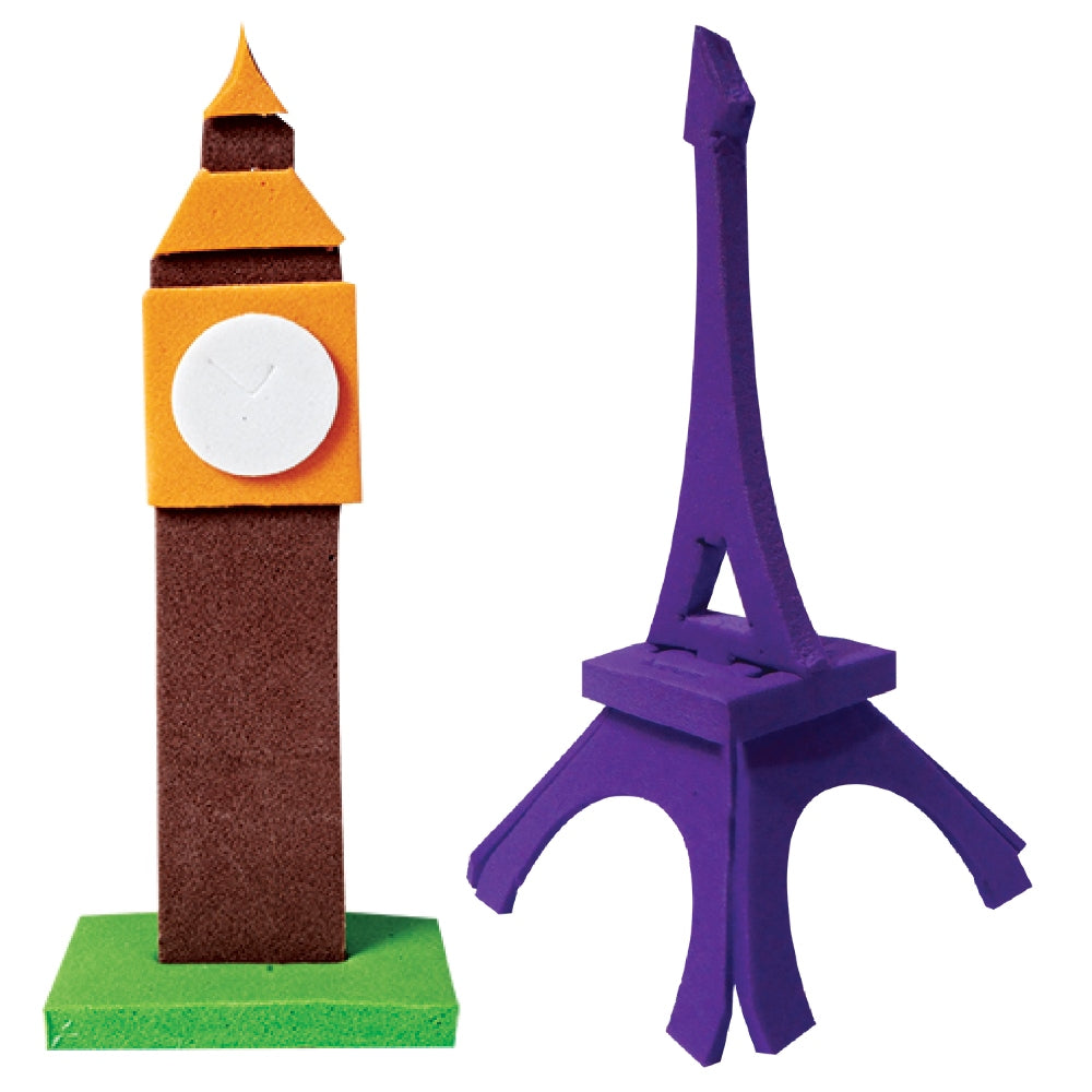 Imagimake Mapology Monuments machete 3D 13 modele 5 ani+