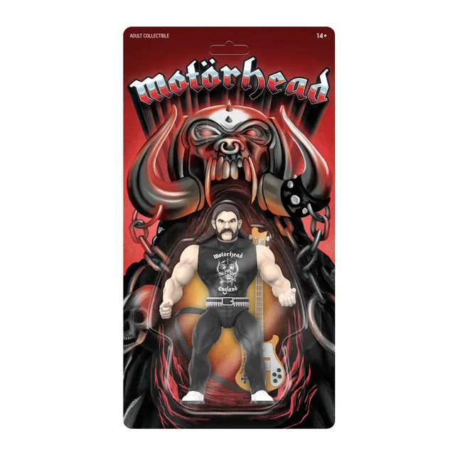 Super7 Motorhead Lemmy figurina vintage 14 cm