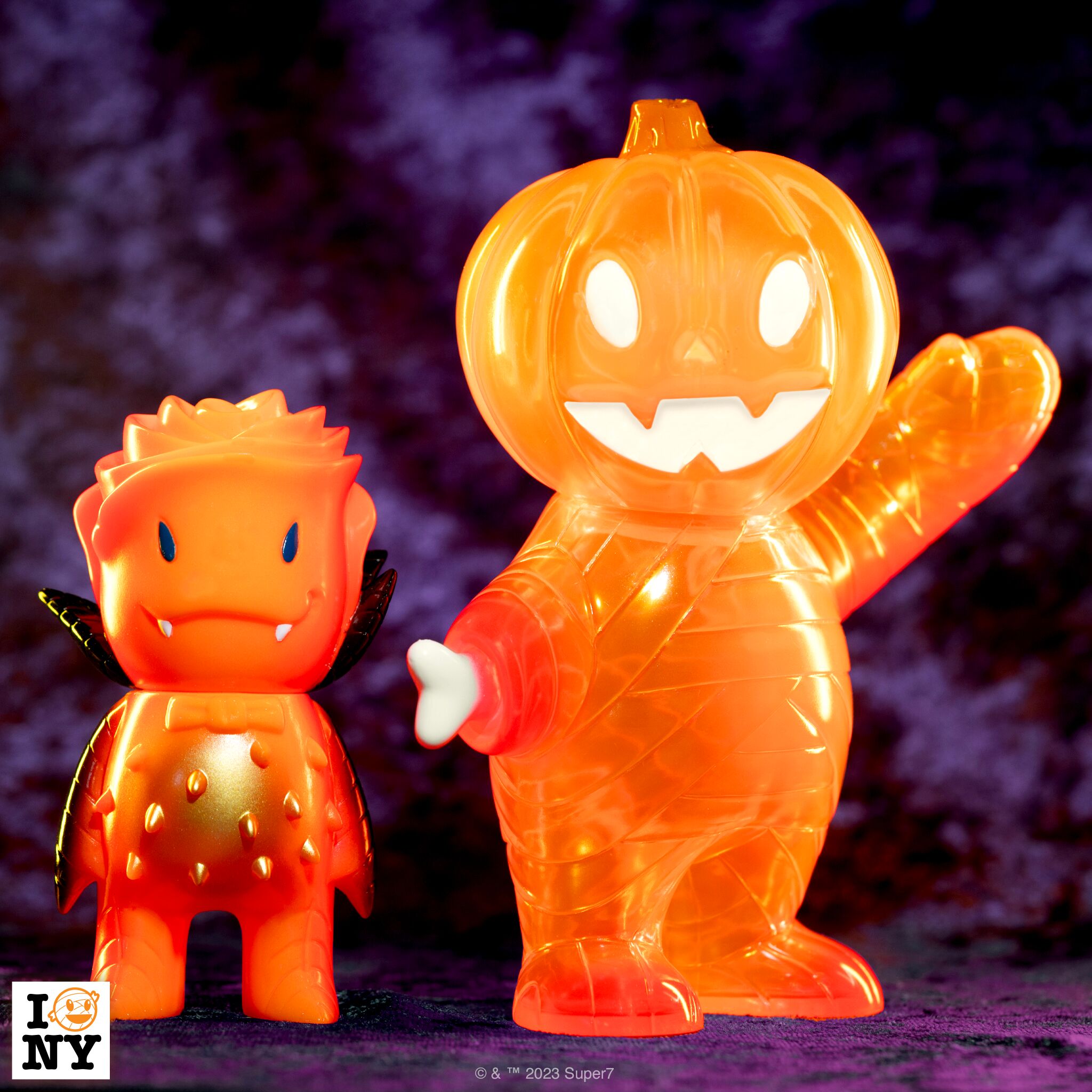 Super7 Mascots Rose Vampire figurina vinil portocaliu 10cm