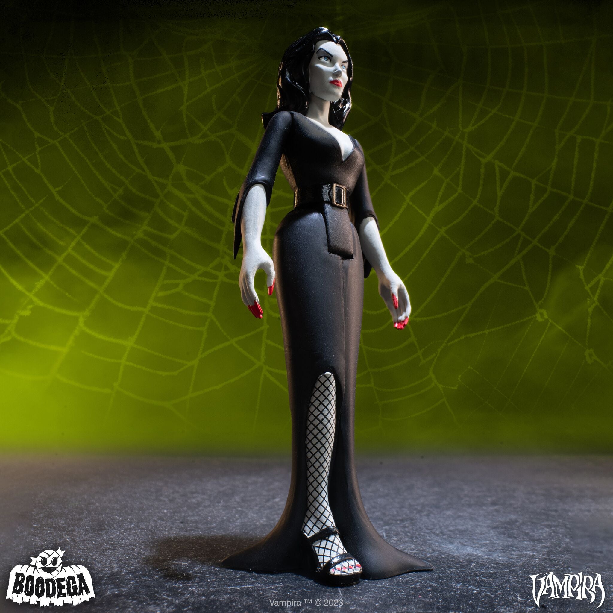 Super7 ReAction Vampira figurina articulata 3.75 inch gotic