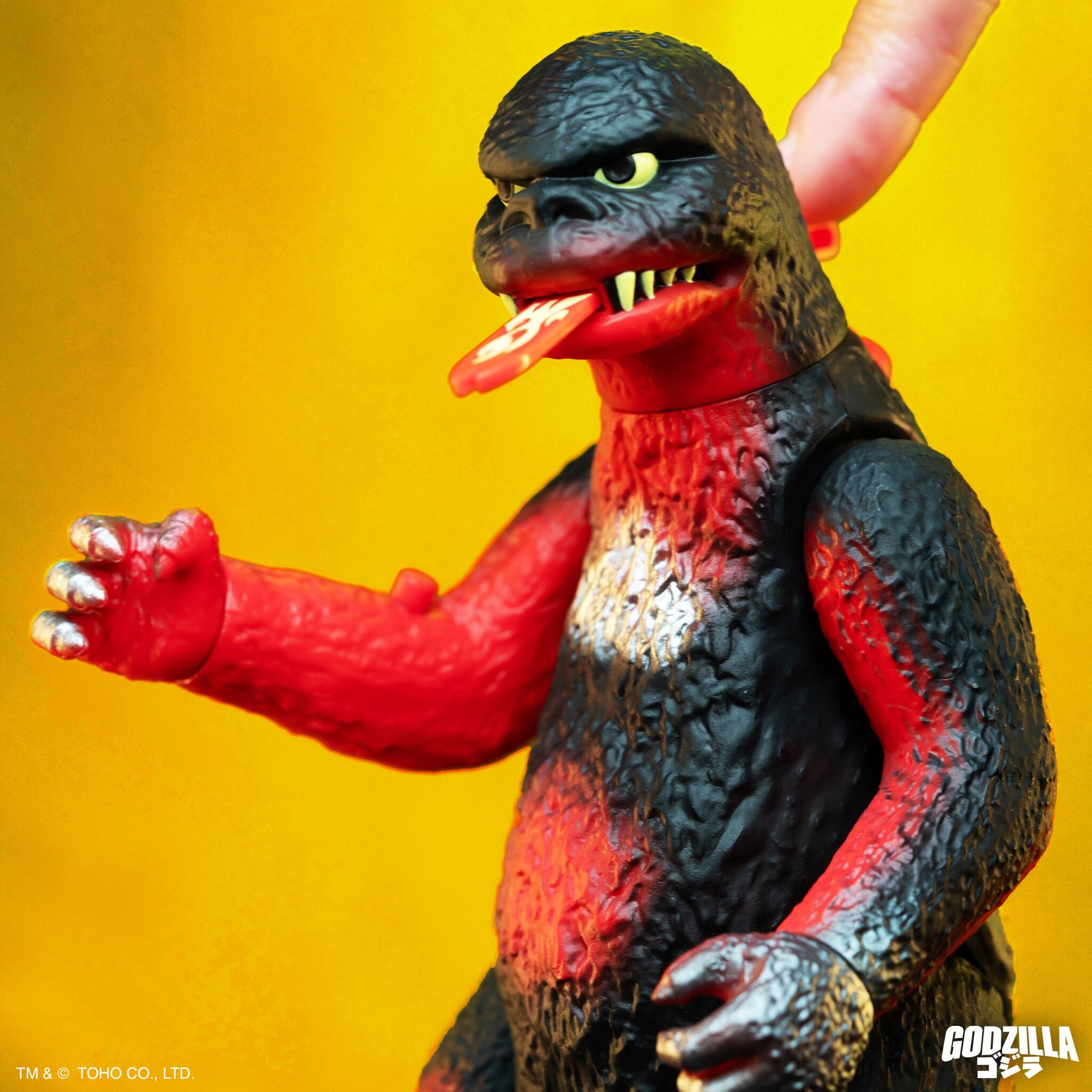 Super7 Toho Shogun Godzilla Vintage Red figurina 18 cm