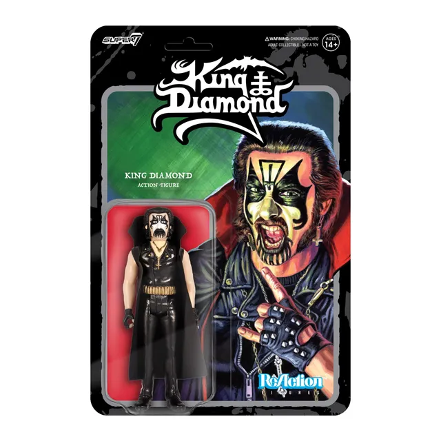 Super7 ReAction King Diamond figurina cu pelerina