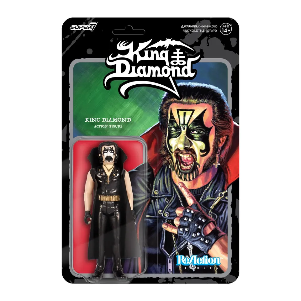 Super7 ReAction King Diamond figurina cu pelerina