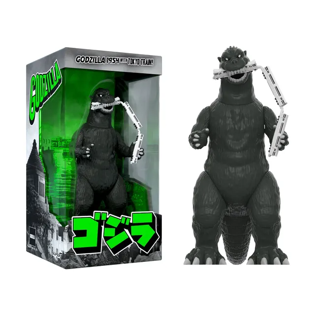 Super7 Godzilla 1954 Train Biter ReAction figurină SDCC