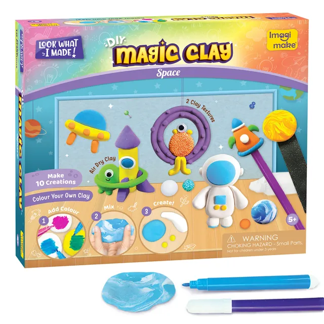 Imagimake Magic Clay Space plastilină copii spațiu